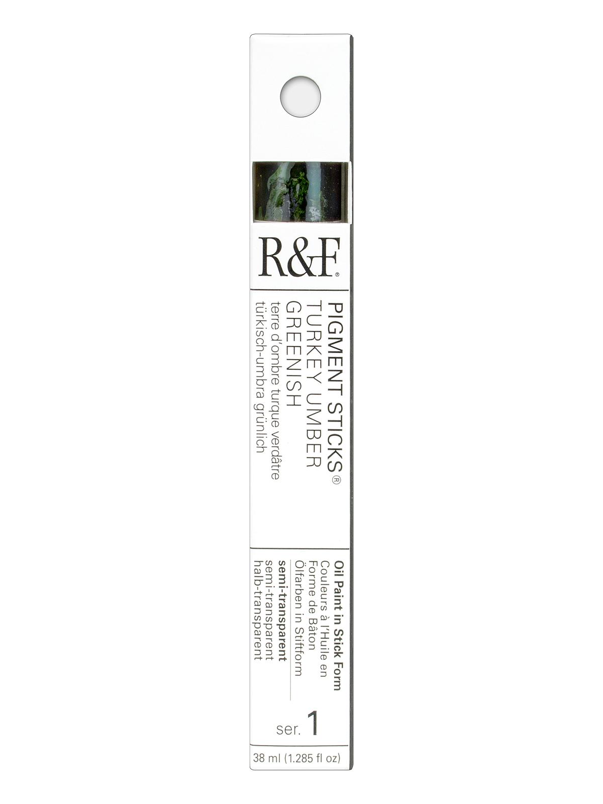 Pigment Sticks turkey umber greenish 38 ml