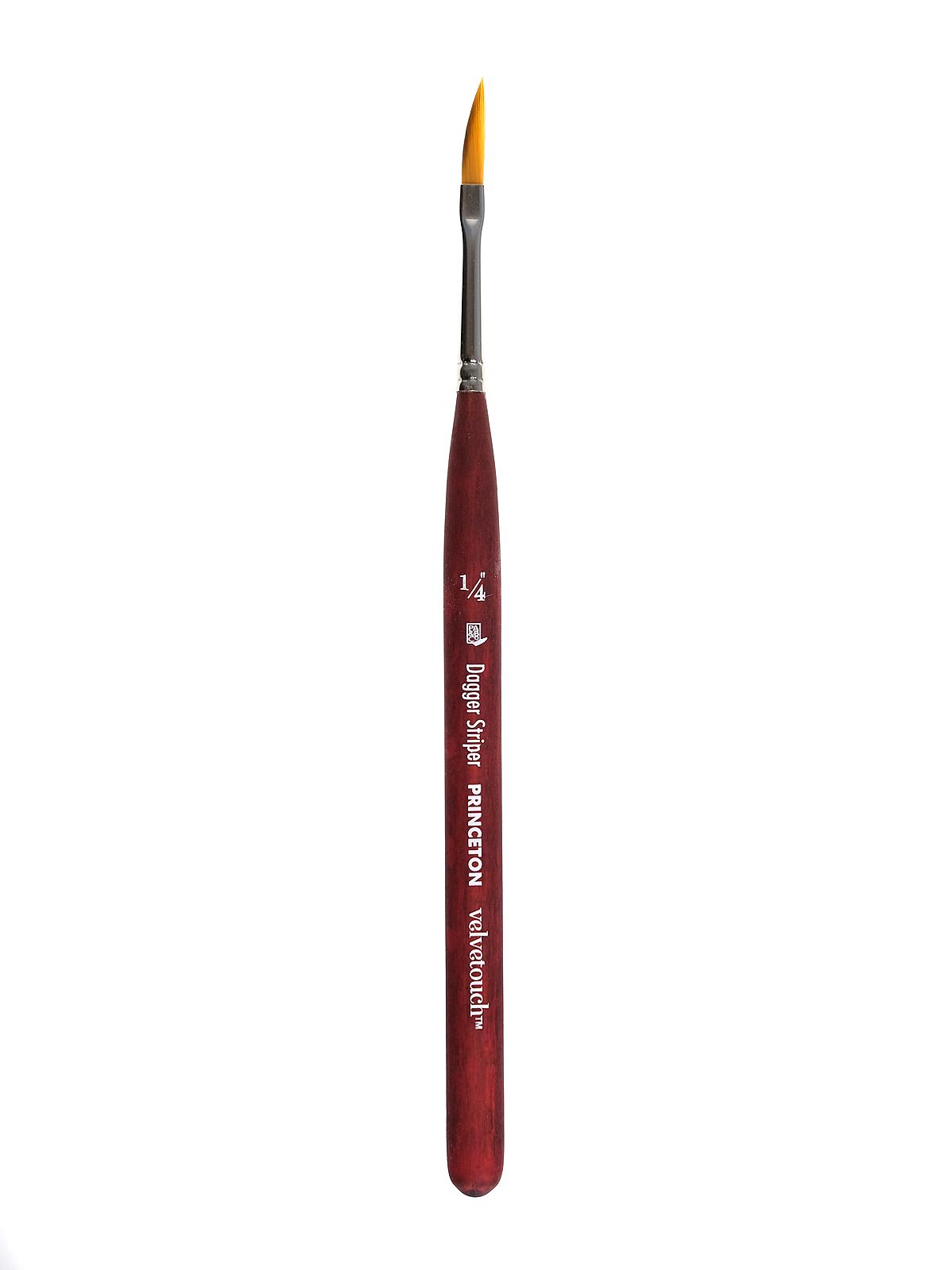 Series 3950 Velvetouch Mixed Media Brushes 1 4 in. mini dagger striper