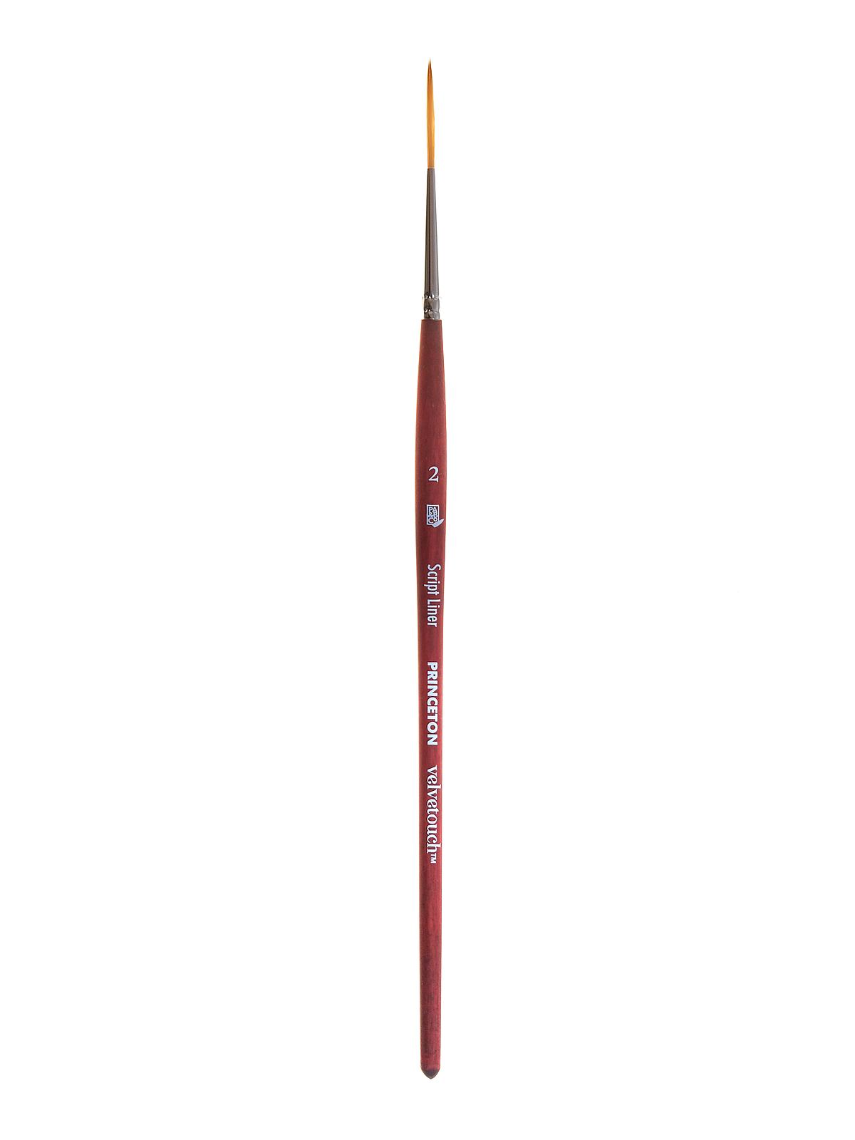Series 3950 Velvetouch Mixed Media Brushes 2 script liner