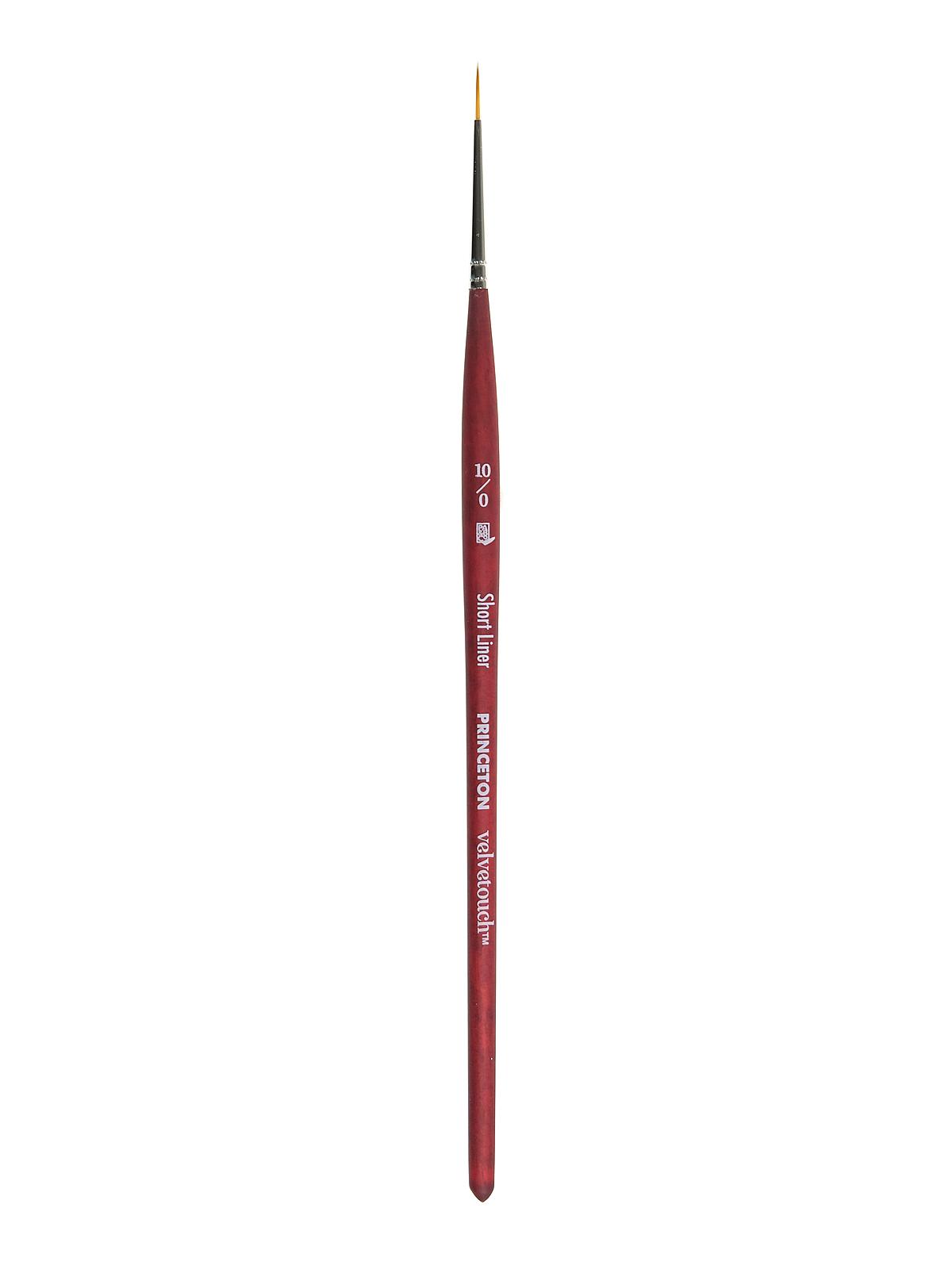 Series 3950 Velvetouch Mixed Media Brushes 10 0 short liner