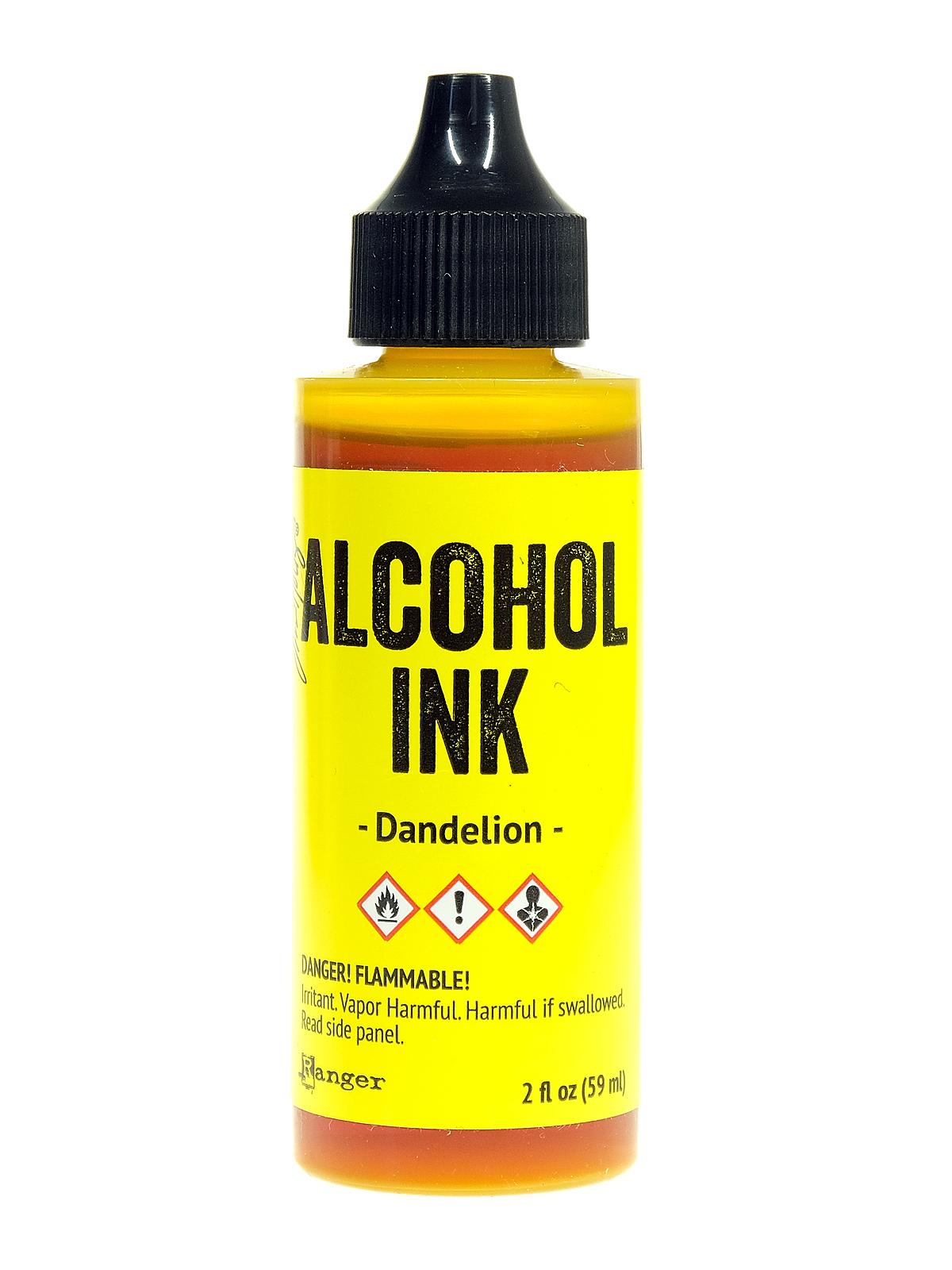 Tim Holtz Alcohol Inks dandelion 2 oz. bottle