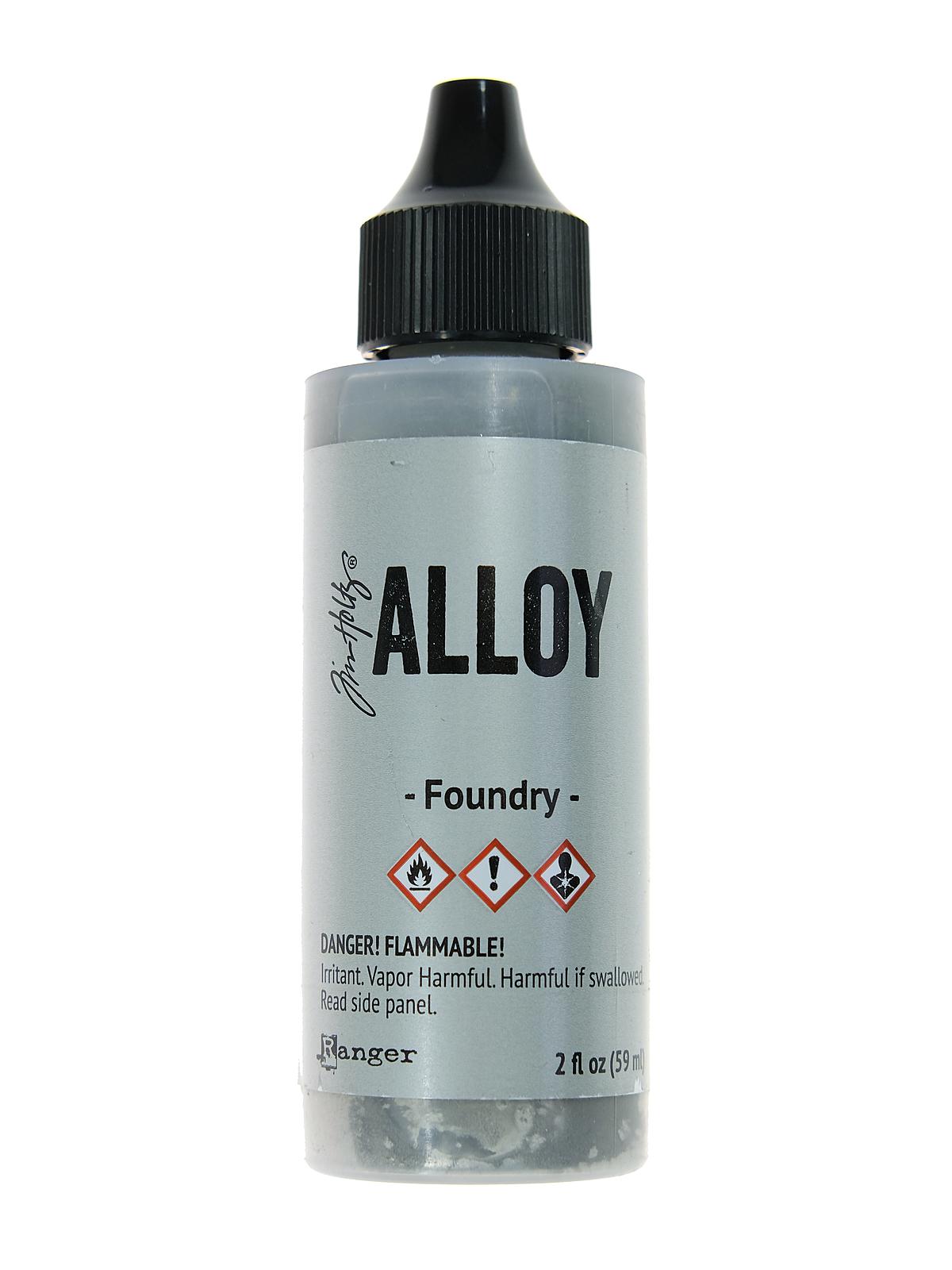 Tim Holtz Alcohol Ink Alloys 2 oz. bottle foundry