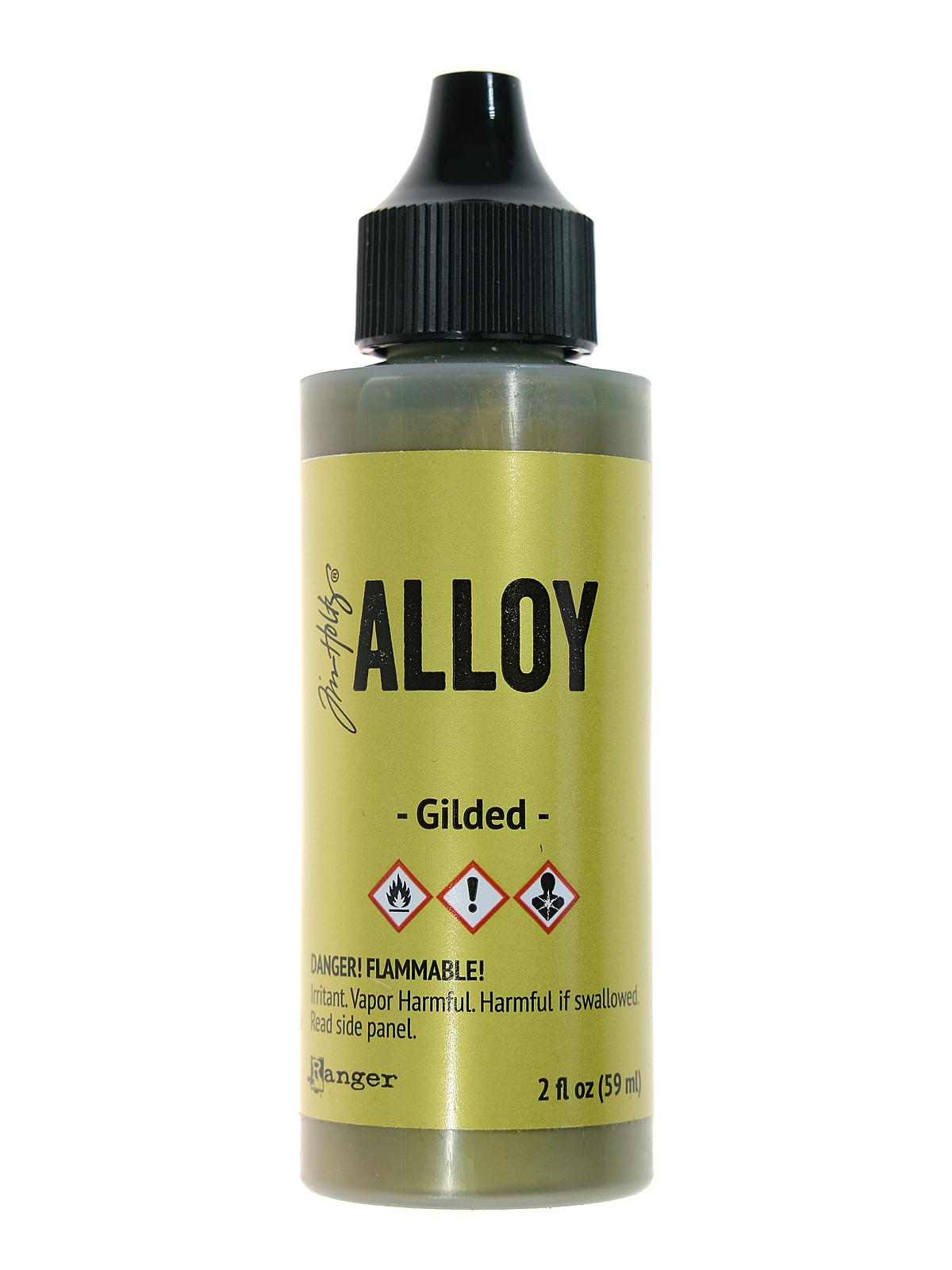 Tim Holtz Alcohol Ink Alloys 2 oz. bottle Gilded