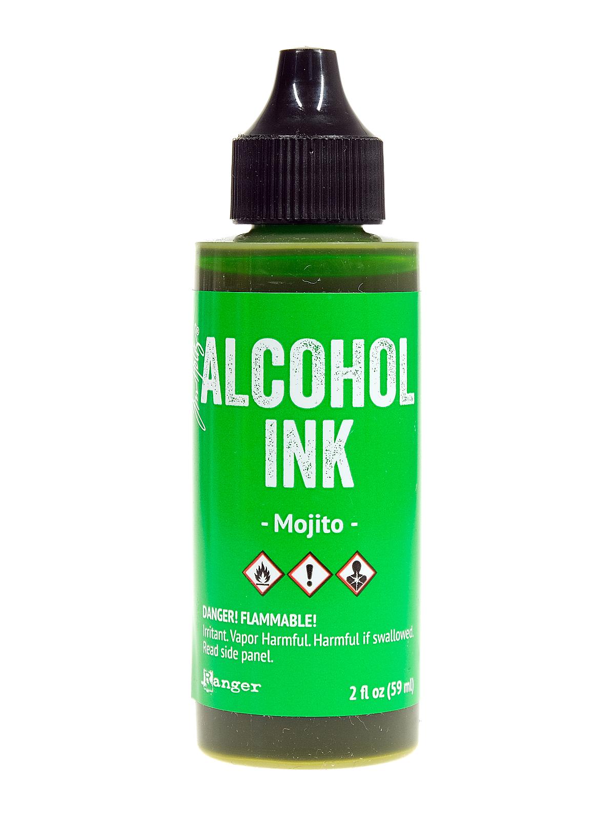 Tim Holtz Alcohol Inks mojito 2 oz. bottle