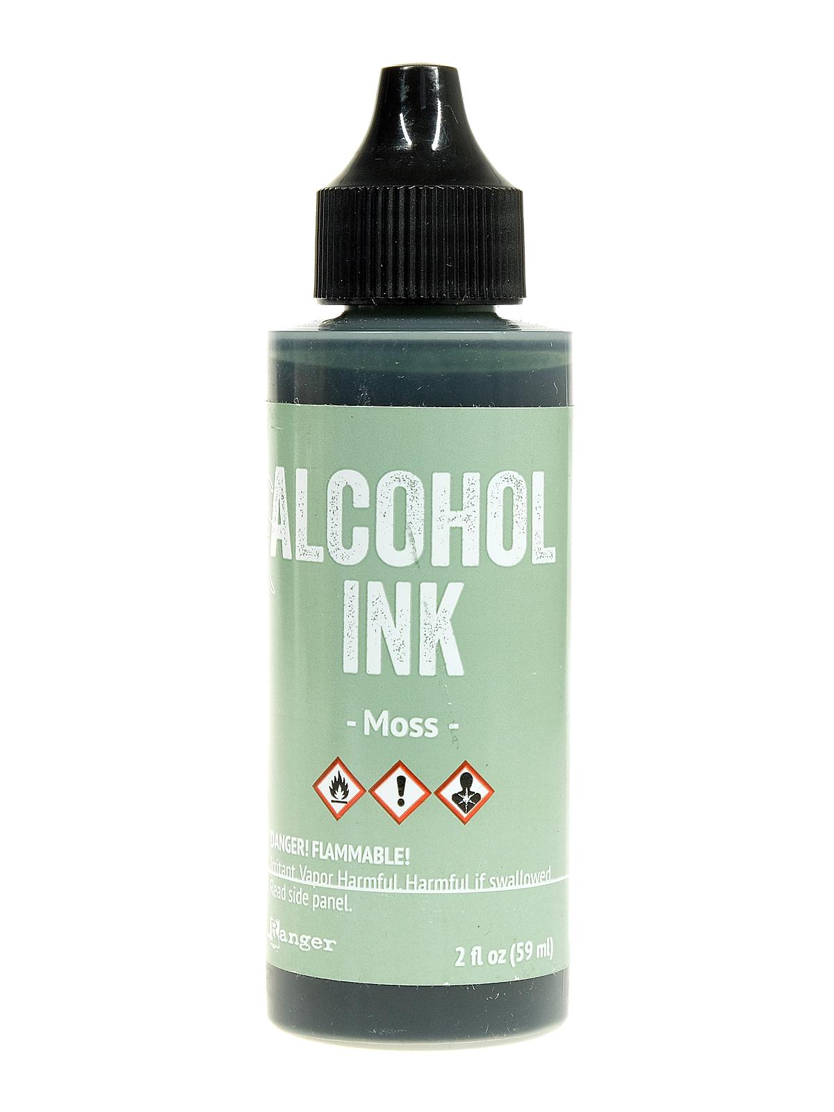 Tim Holtz Alcohol Inks moss 2 oz. bottle