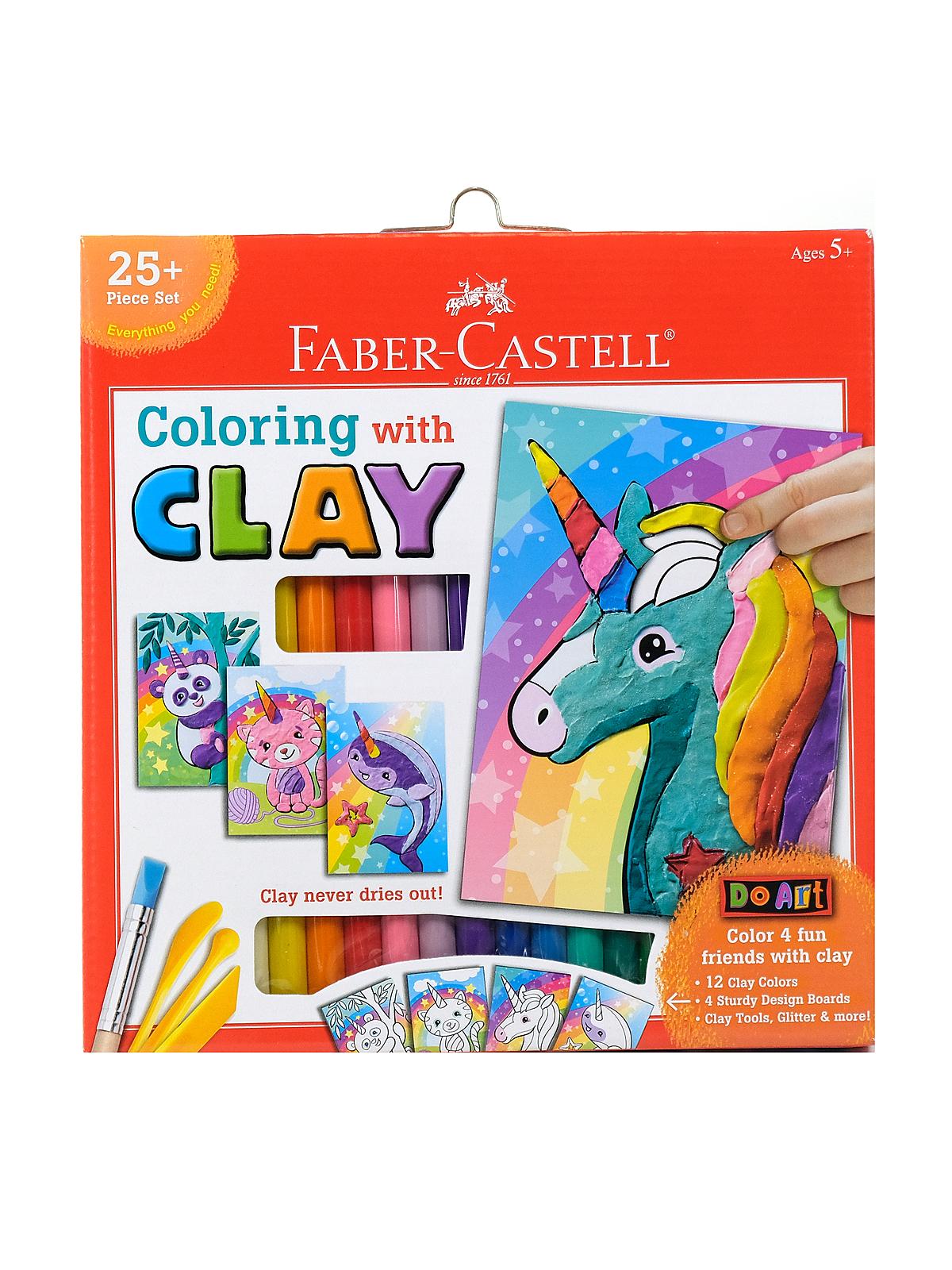 Do Art Coloring with Clay Unicorn & Friends kit