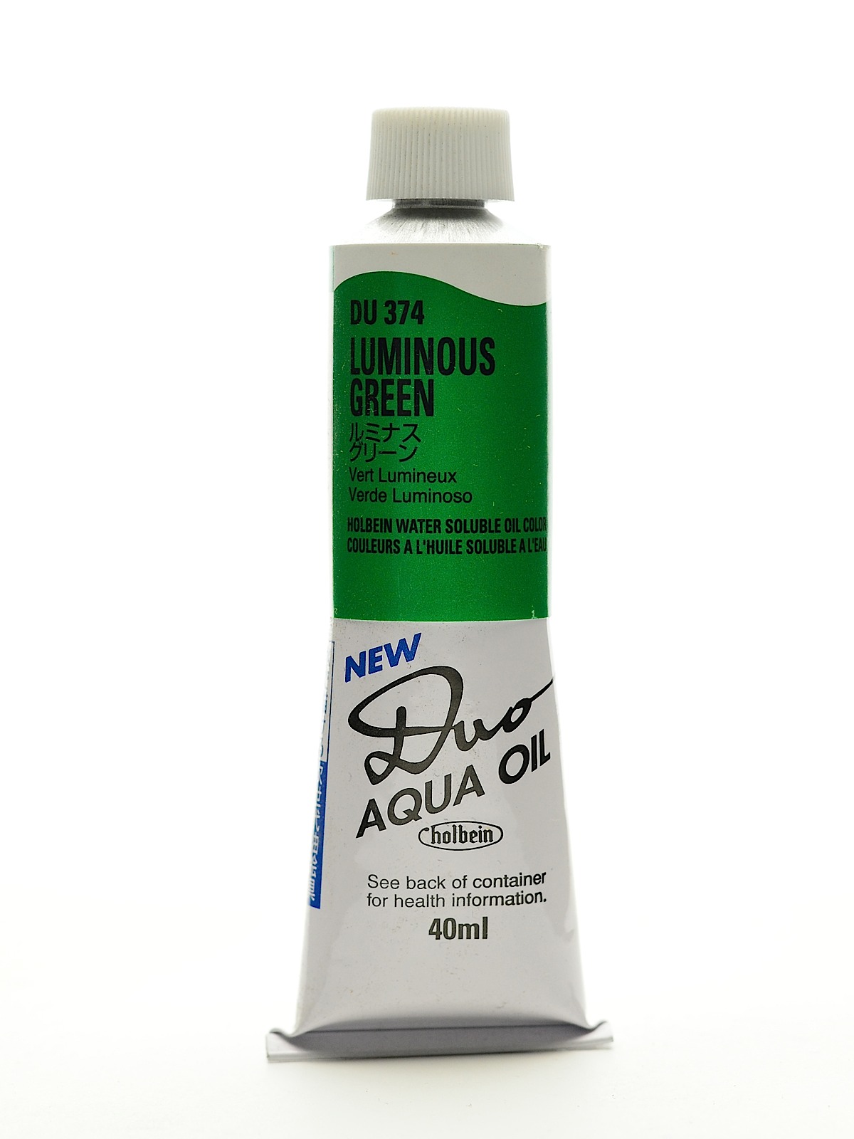 Duo Aqua Artist Oil Color Luminous Green 40 Ml