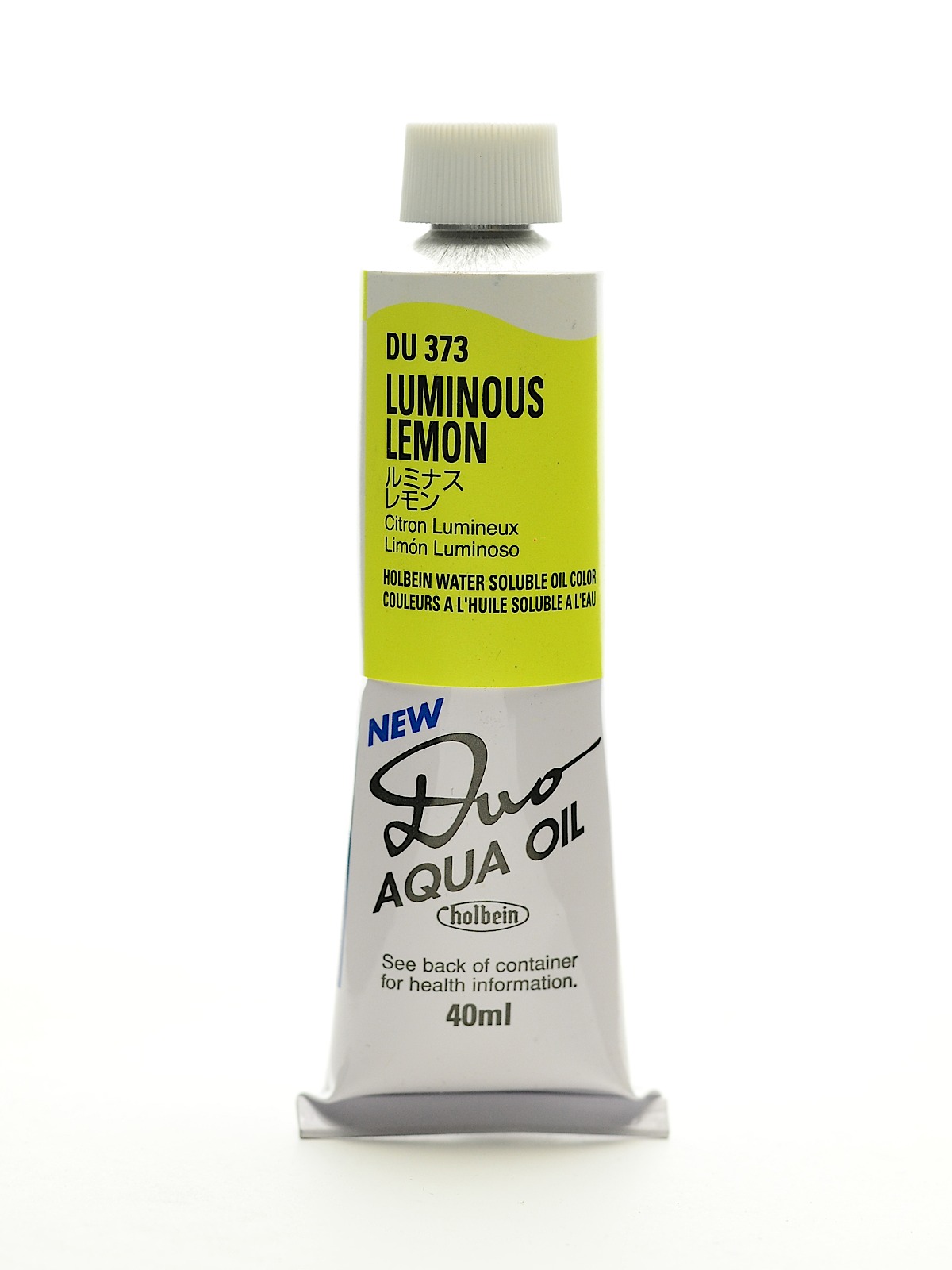 Duo Aqua Artist Oil Color luminous lemon 40 ml
