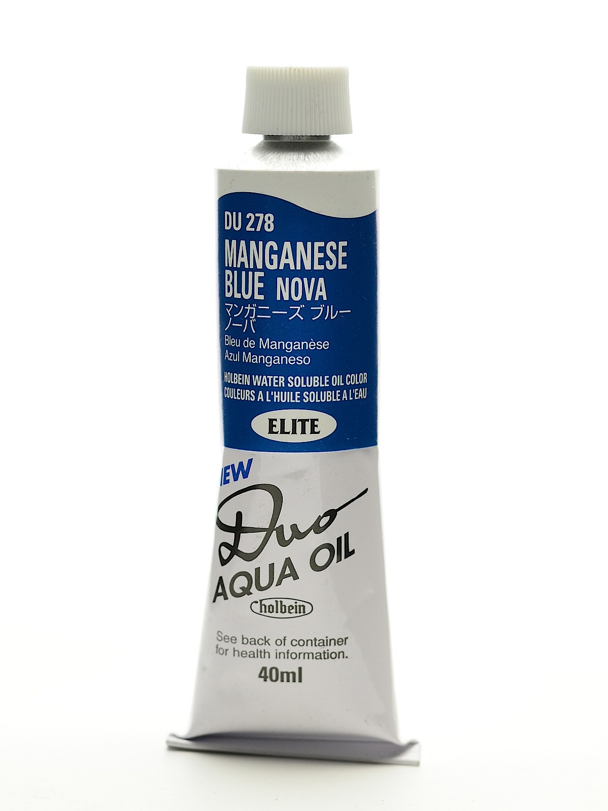 Duo Aqua Artist Oil Color Manganese Blue Nova 40 Ml