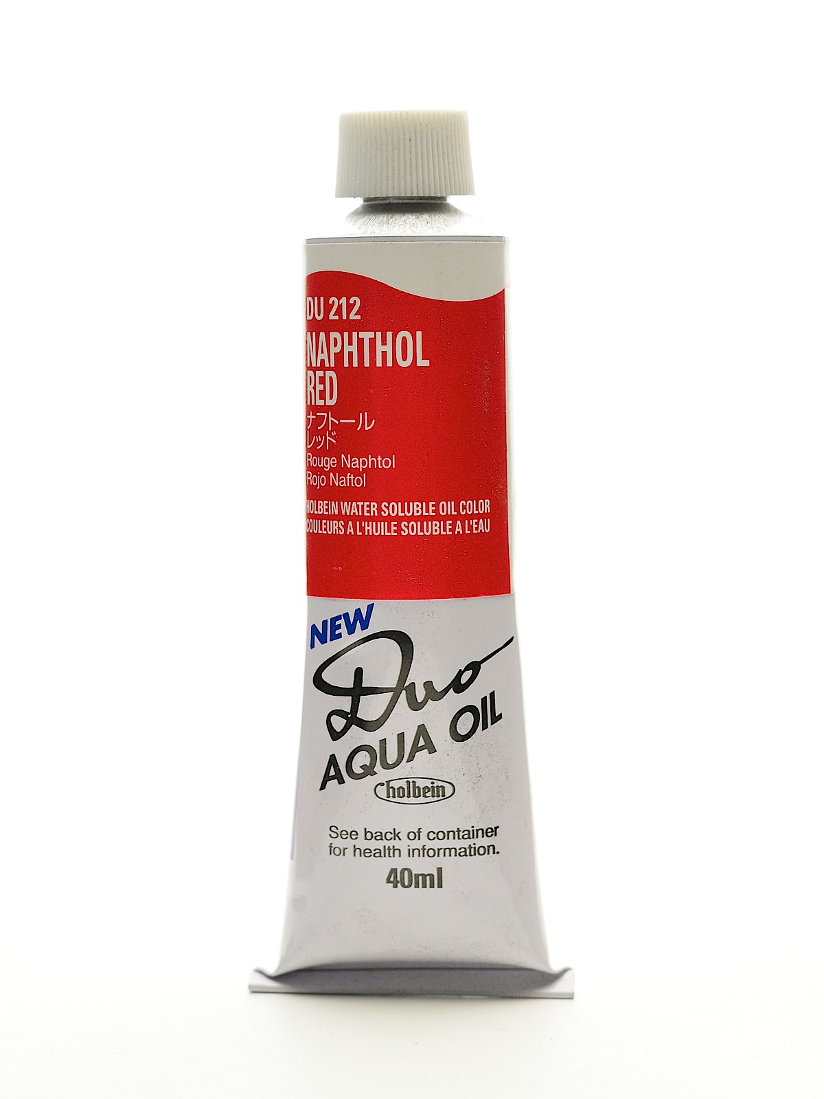 Duo Aqua Artist Oil Color naphthol red 40 ml