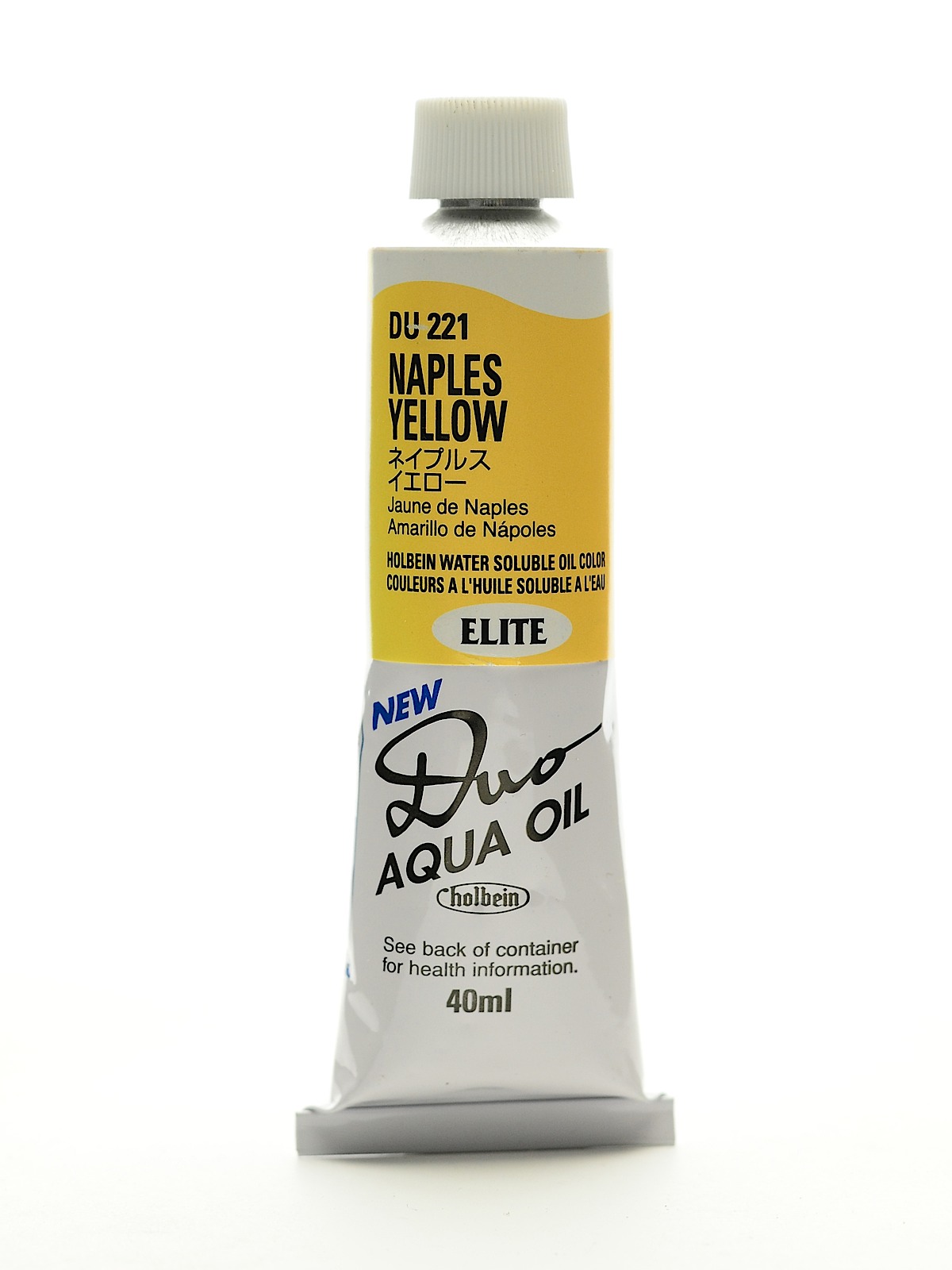 Duo Aqua Artist Oil Color Naples yellow 40 ml