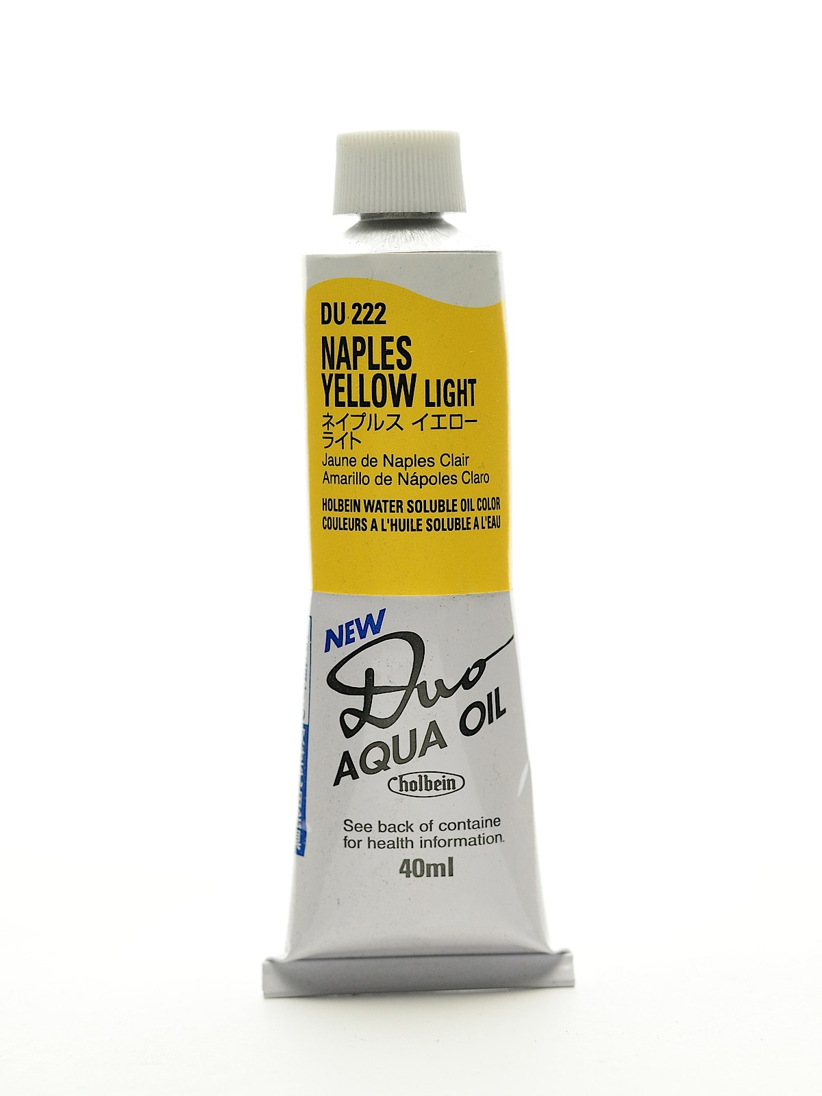 Duo Aqua Artist Oil Color Naples yellow light 40 ml