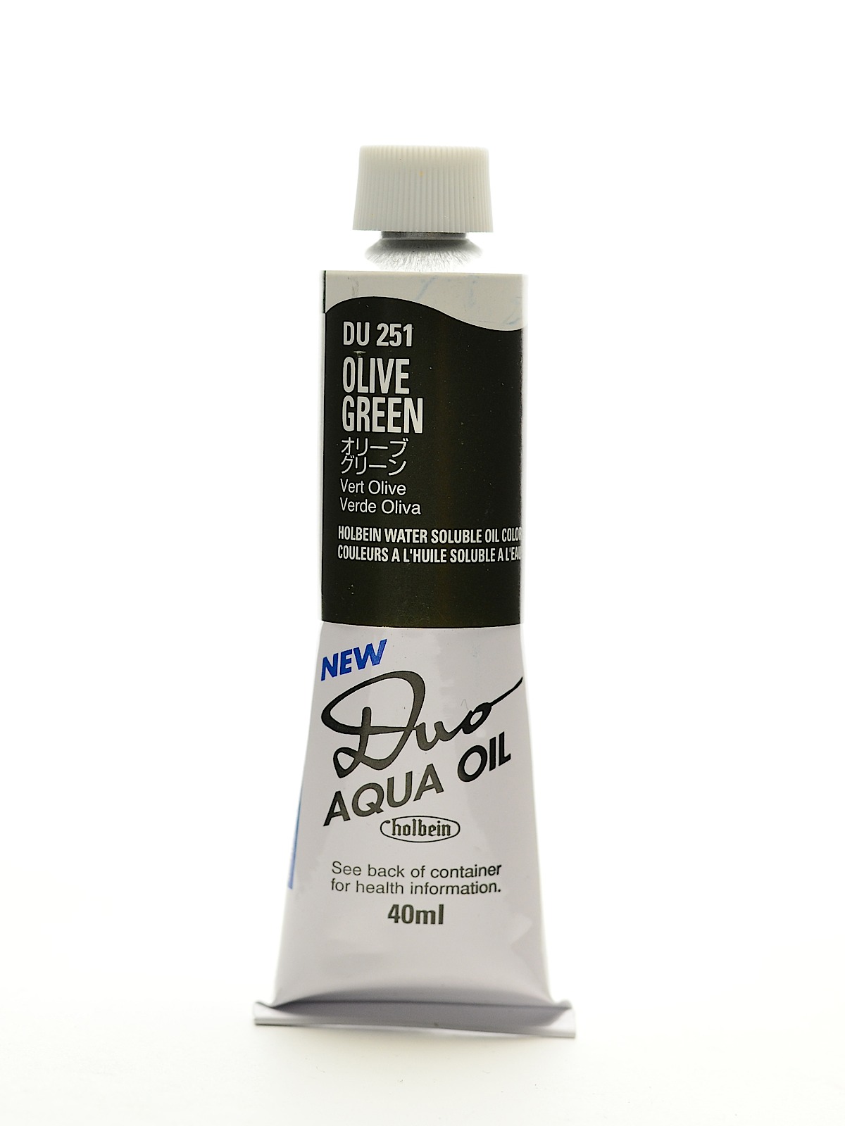 Duo Aqua Artist Oil Color Olive Green 40 Ml