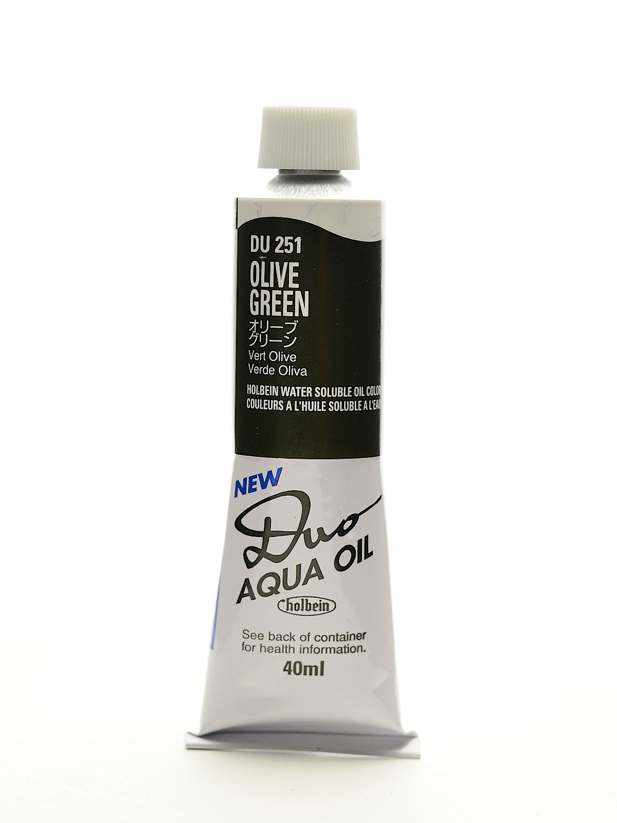 Duo Aqua Artist Oil Color olive green 40 ml