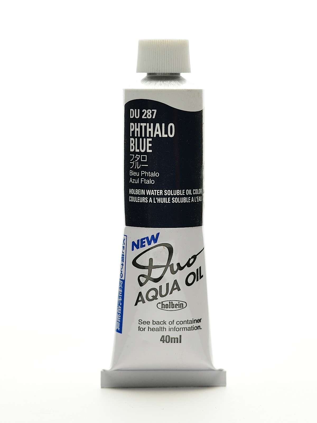 Duo Aqua Artist Oil Color Phthalo Blue 40 Ml