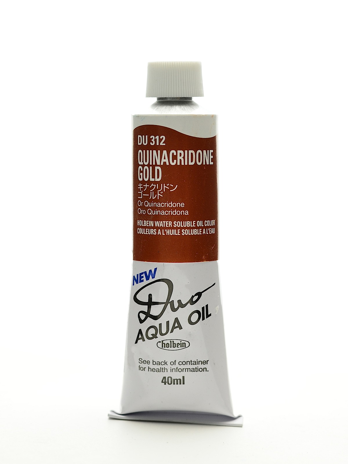 Duo Aqua Artist Oil Color quinacridone gold 40 ml