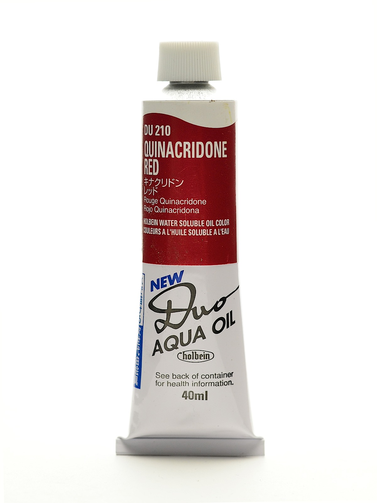 Duo Aqua Artist Oil Color quinacridone red 40 ml