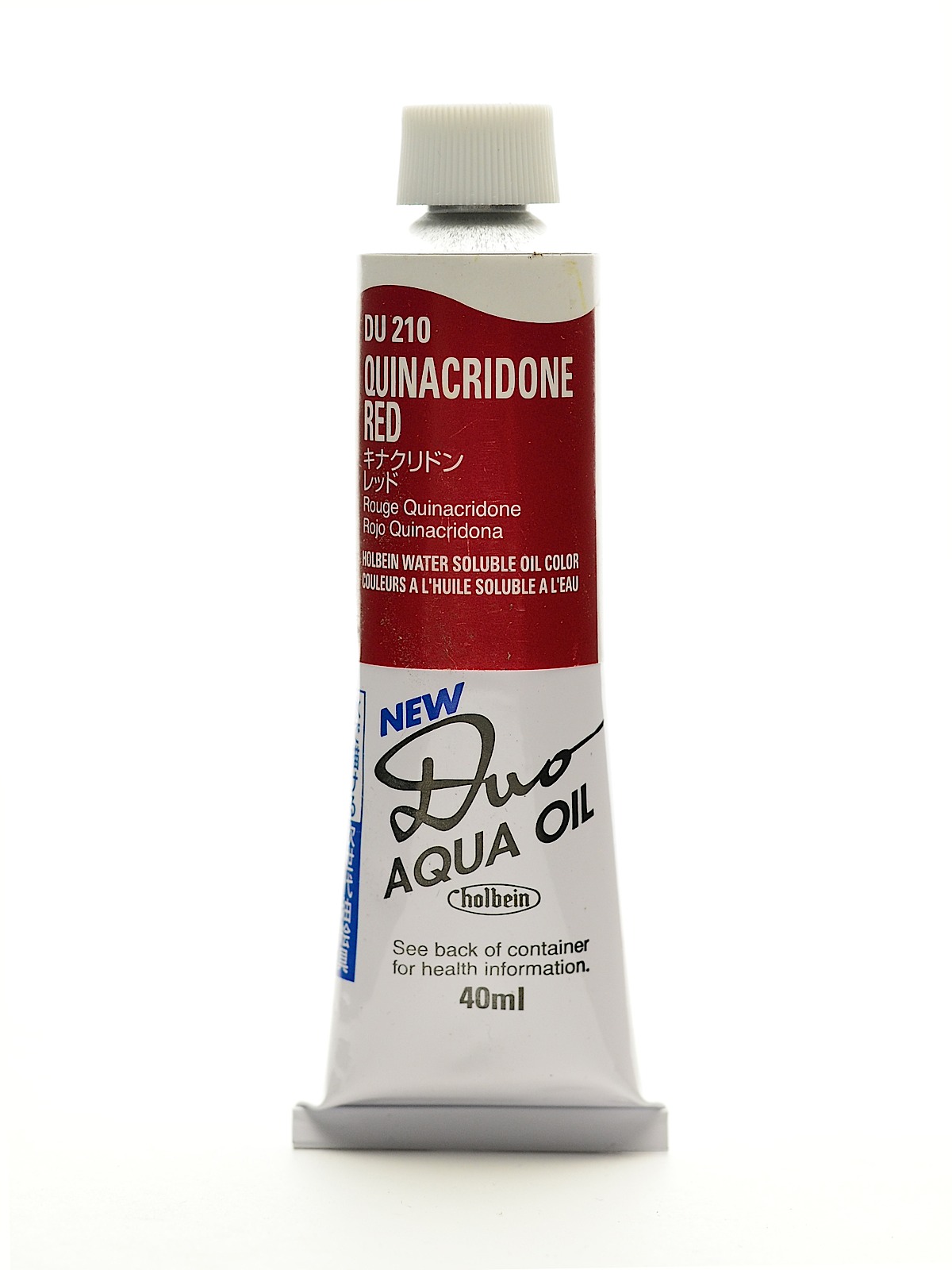 Duo Aqua Artist Oil Color Quinacridone Red 40 Ml