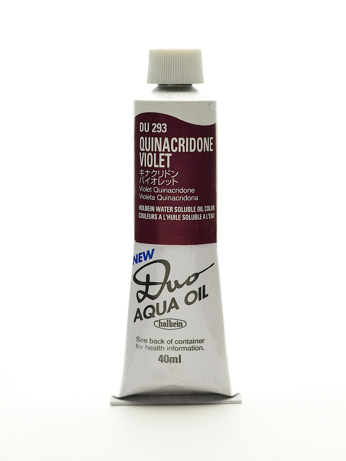 Duo Aqua Artist Oil Color Quinacridone Violet 40 Ml