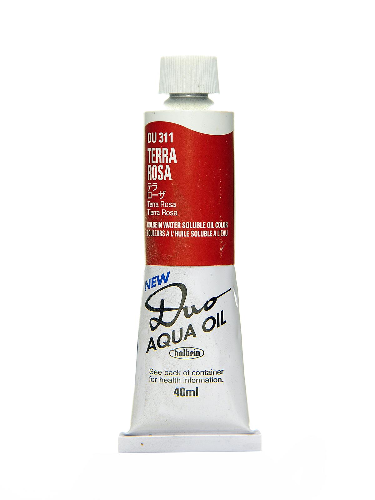 Duo Aqua Artist Oil Color terra rosa 40 ml