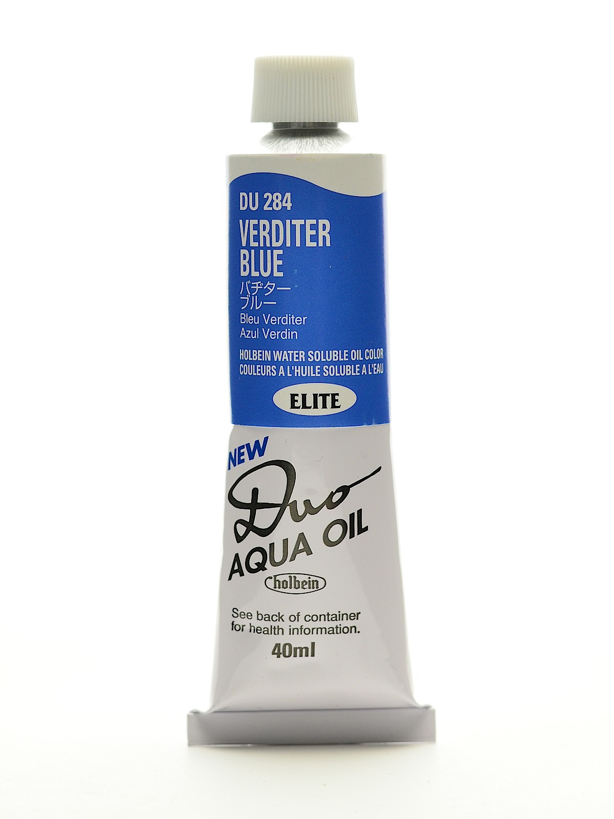 Duo Aqua Artist Oil Color Verditer Blue 40 Ml