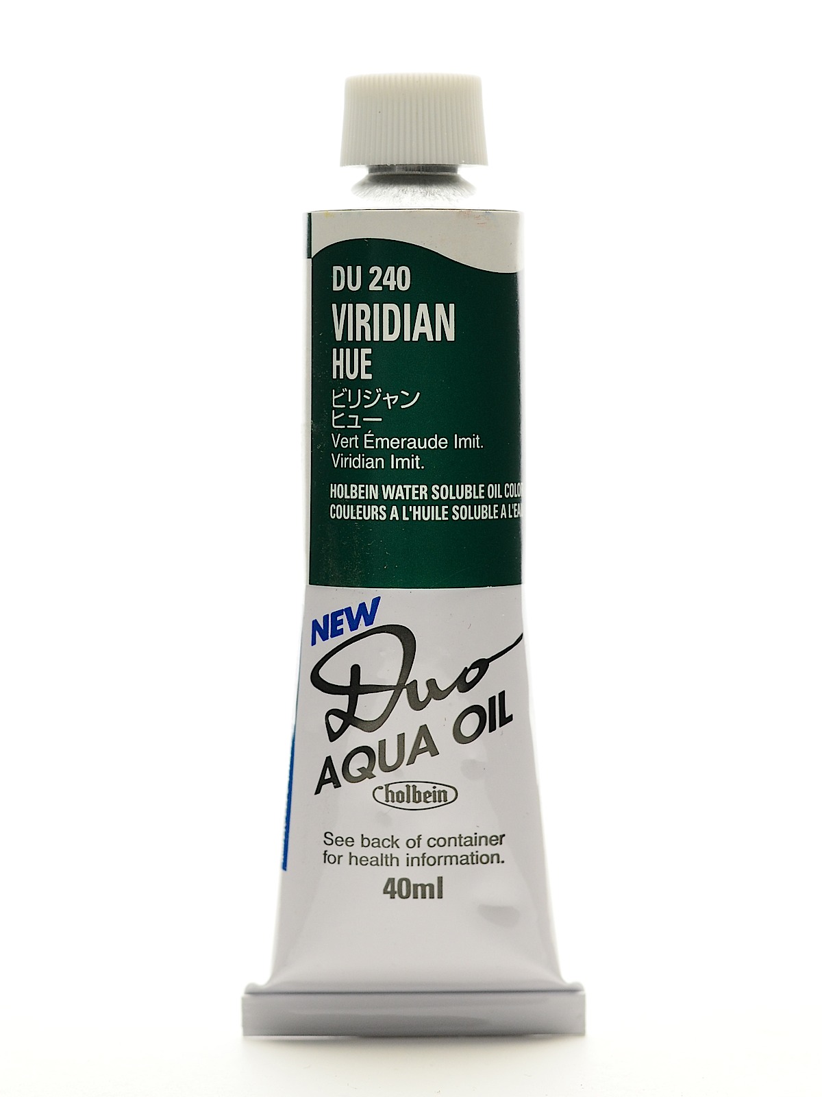 Duo Aqua Artist Oil Color viridian hue 40 ml