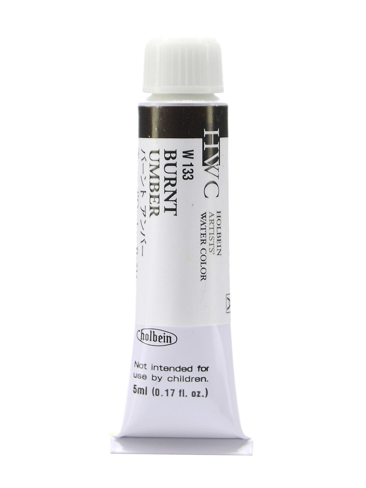 Artist Watercolor burnt umber 5 ml