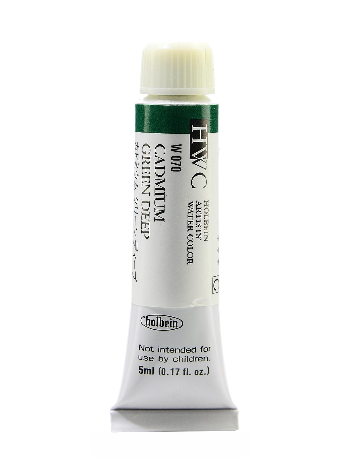 Artist Watercolor cadmium green deep 5 ml