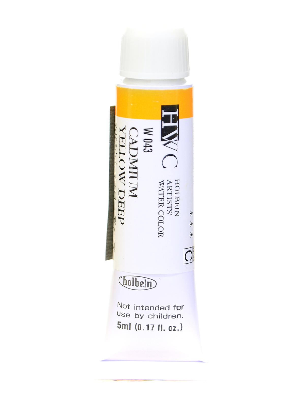 Artist Watercolor Cadmium Yellow Deep 5 Ml