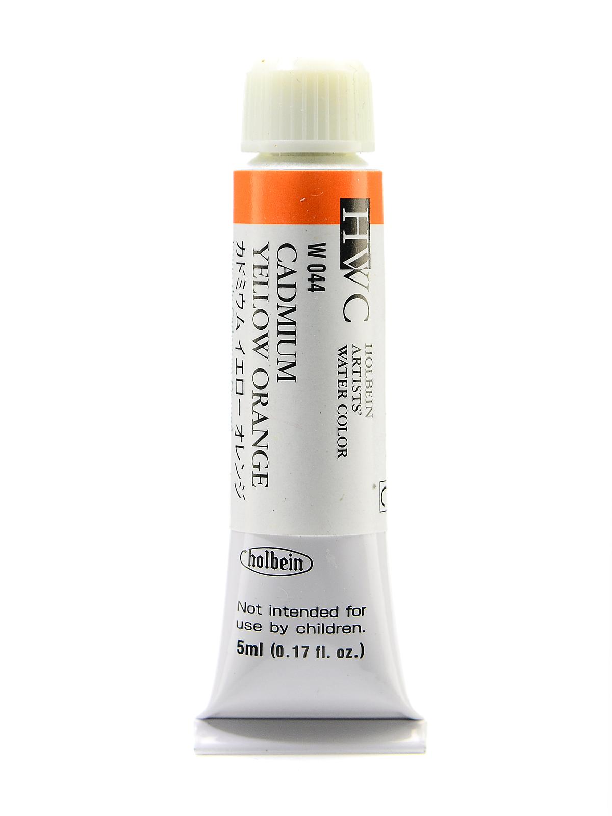 Artist Watercolor Cadmium Yellow Orange 5 Ml