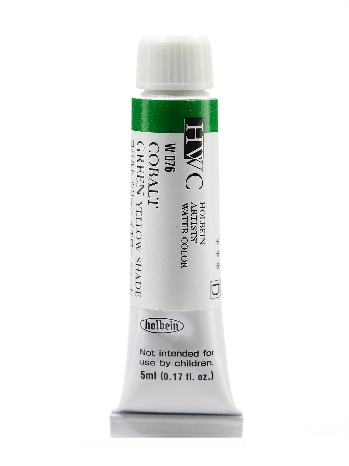 Artist Watercolor Cobalt Green Yellow Shade 5 Ml