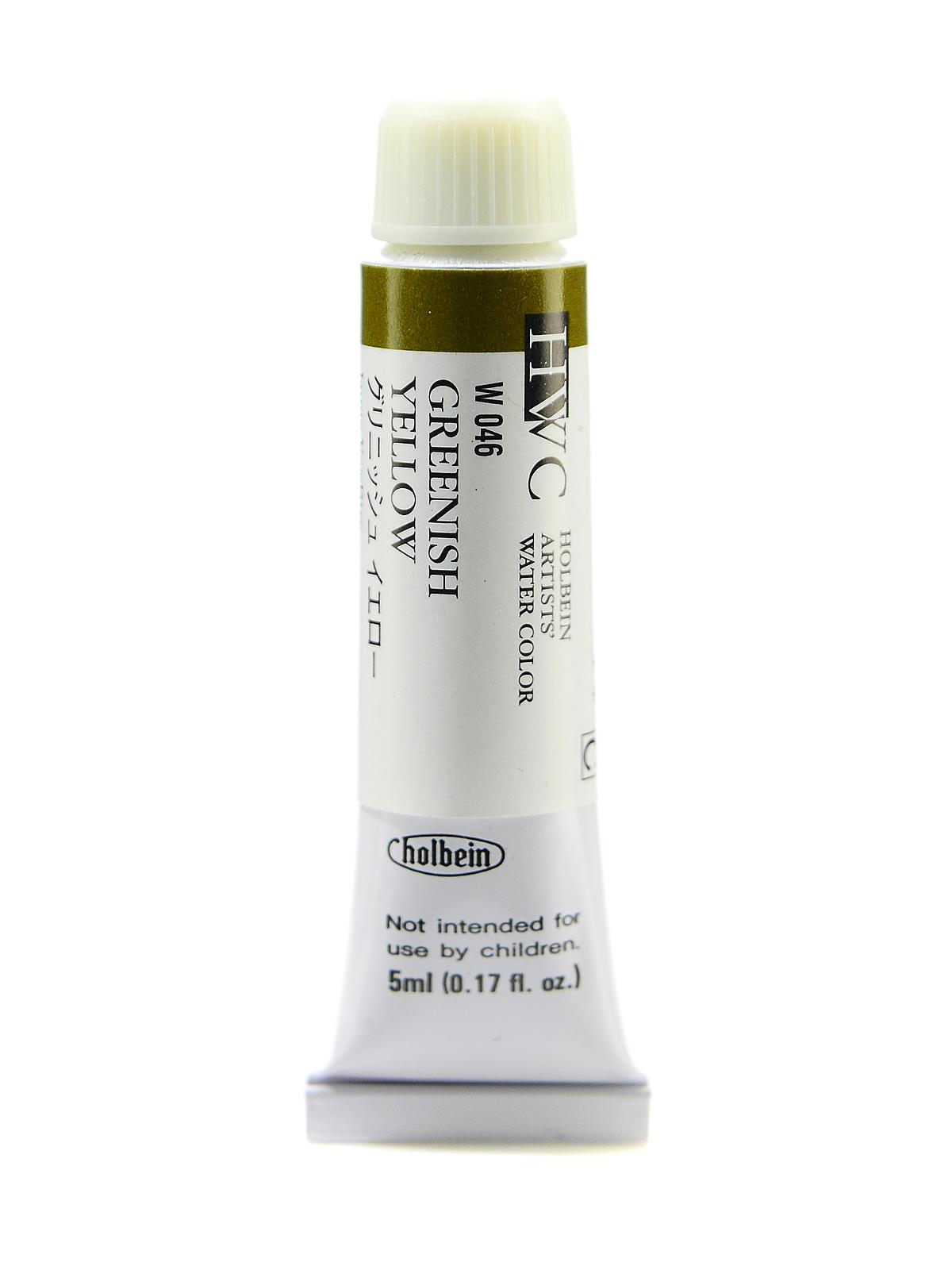 Artist Watercolor Greenish Yellow 5 Ml