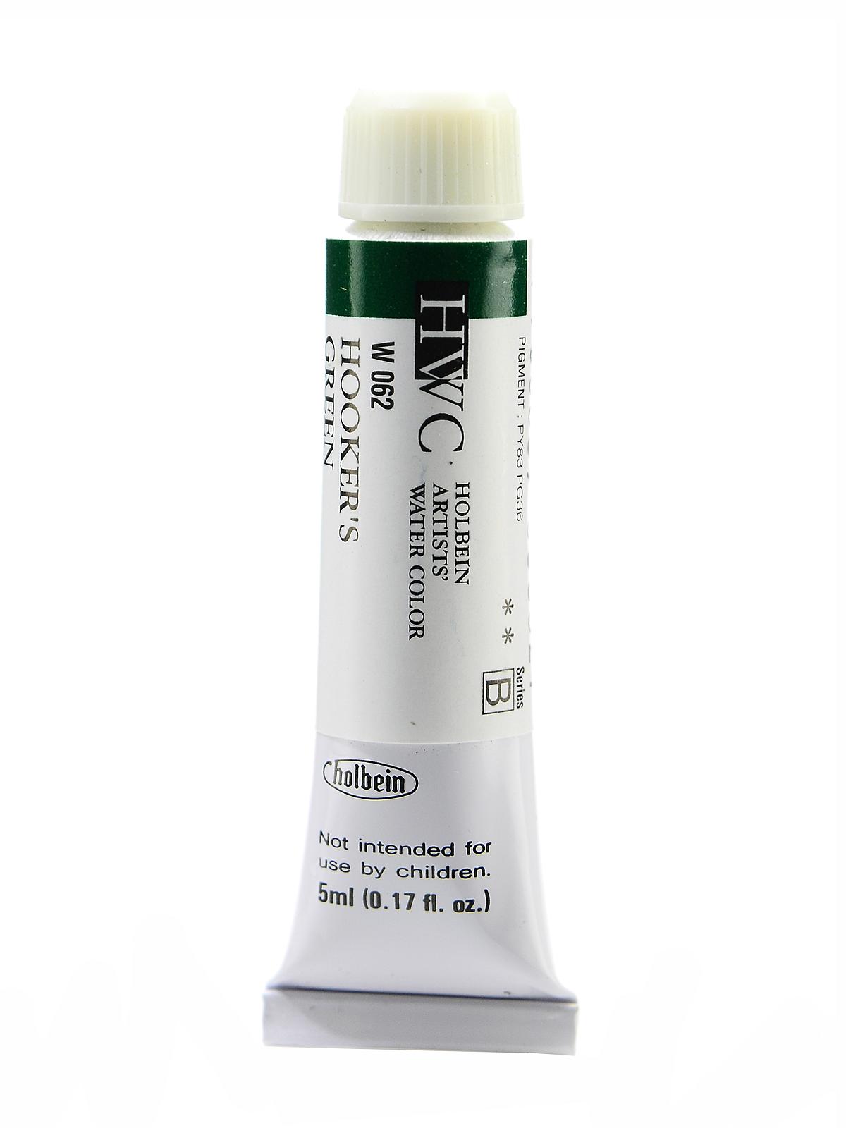 Artist Watercolor hooker's green 5 ml