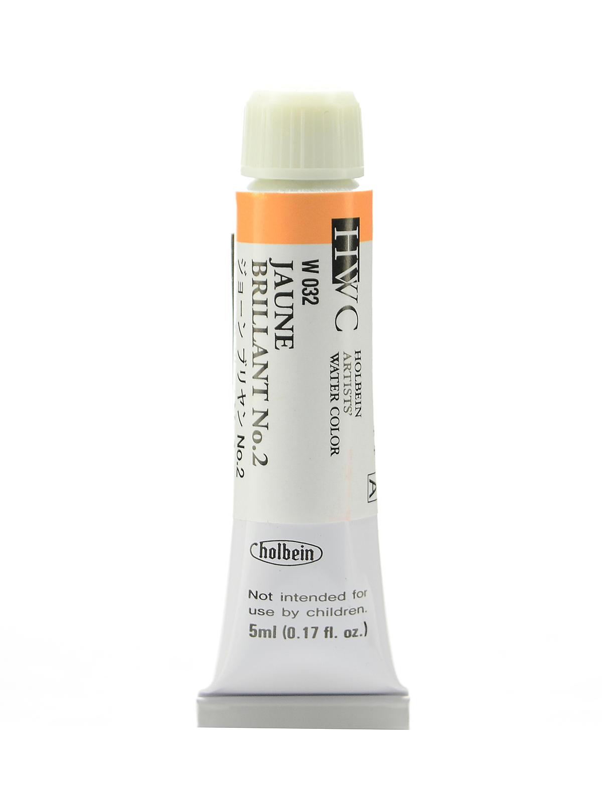 Artist Watercolor jaune brilliant #2 5 ml