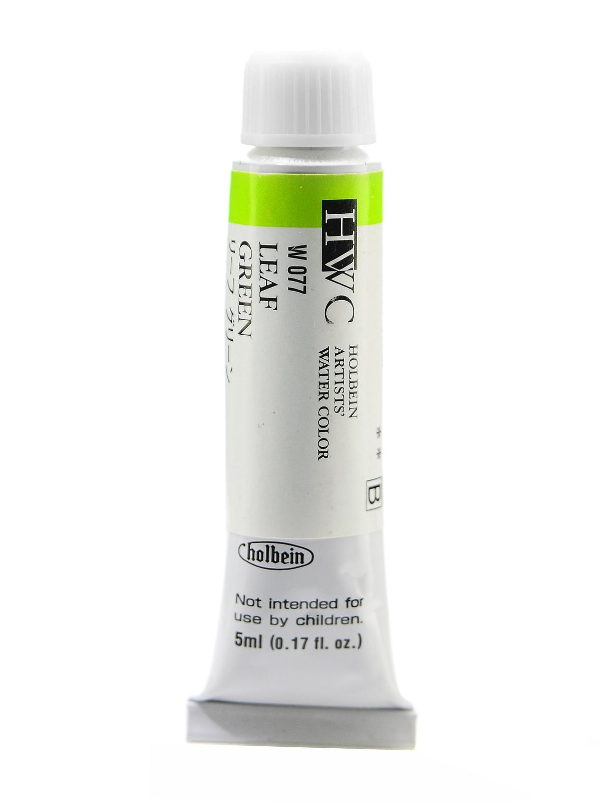Artist Watercolor leaf green 5 ml