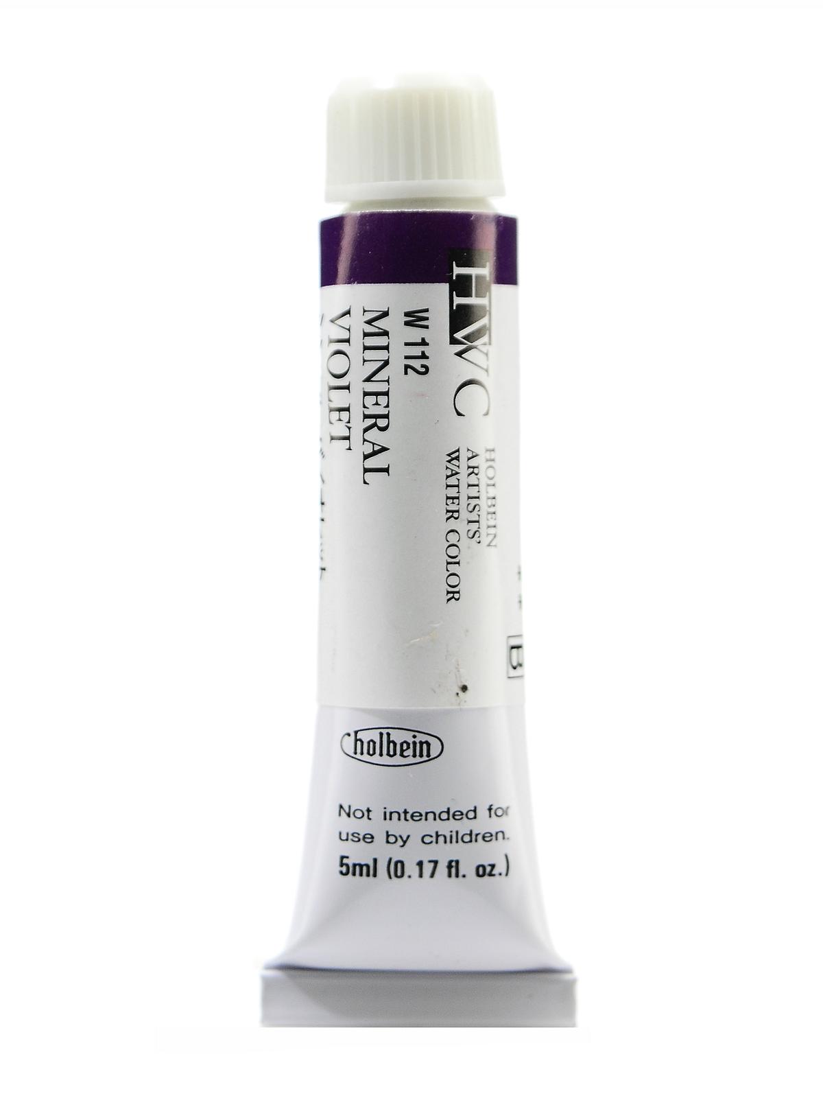 Artist Watercolor mineral violet 5 ml