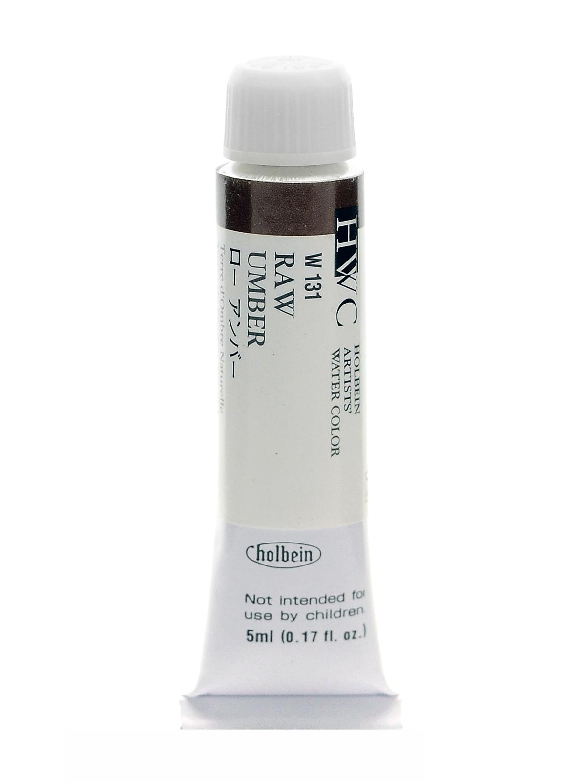 Artist Watercolor raw umber 5 ml