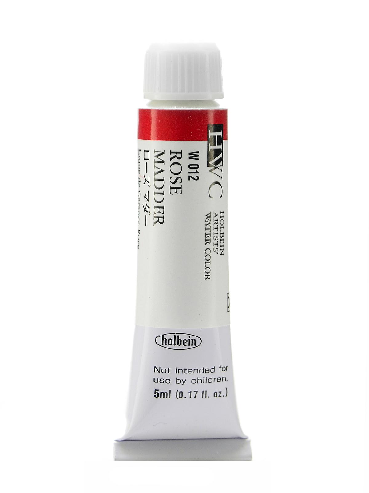 Artist Watercolor rose madder 5 ml