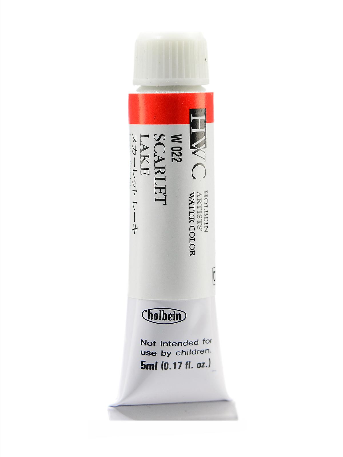 Artist Watercolor scarlet lake 5 ml