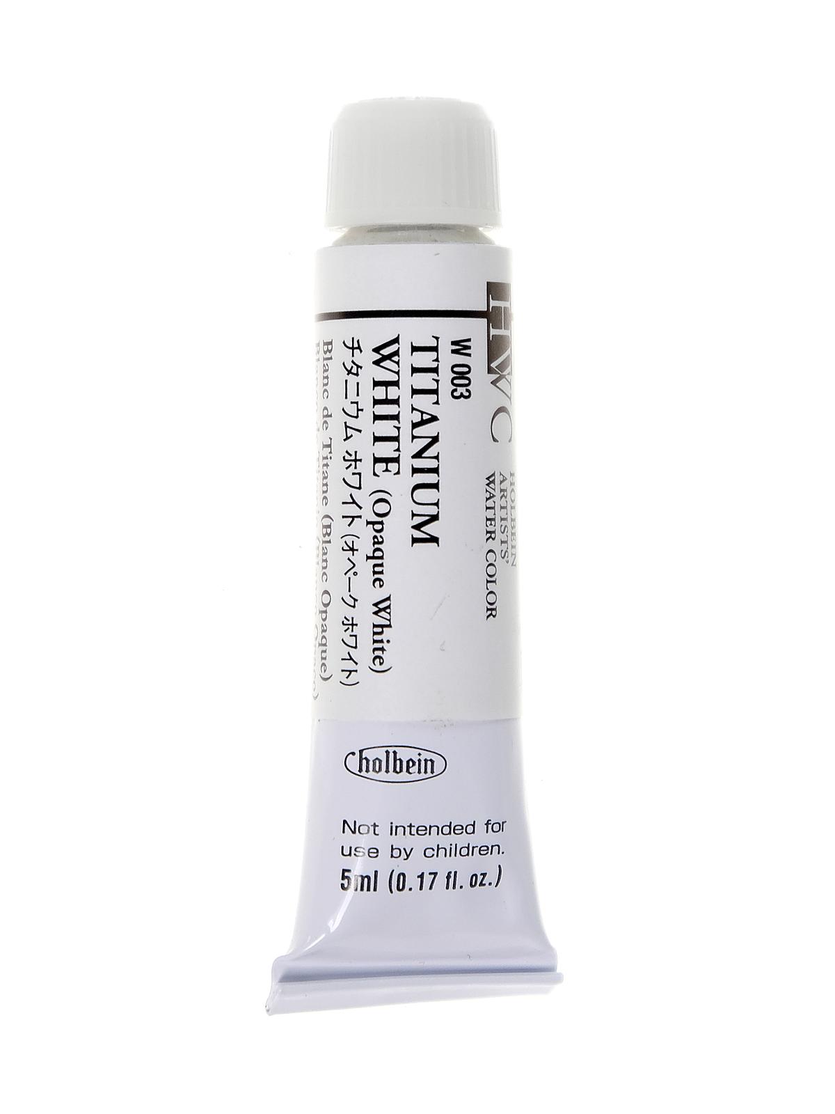 Artist Watercolor titanium white 5 ml
