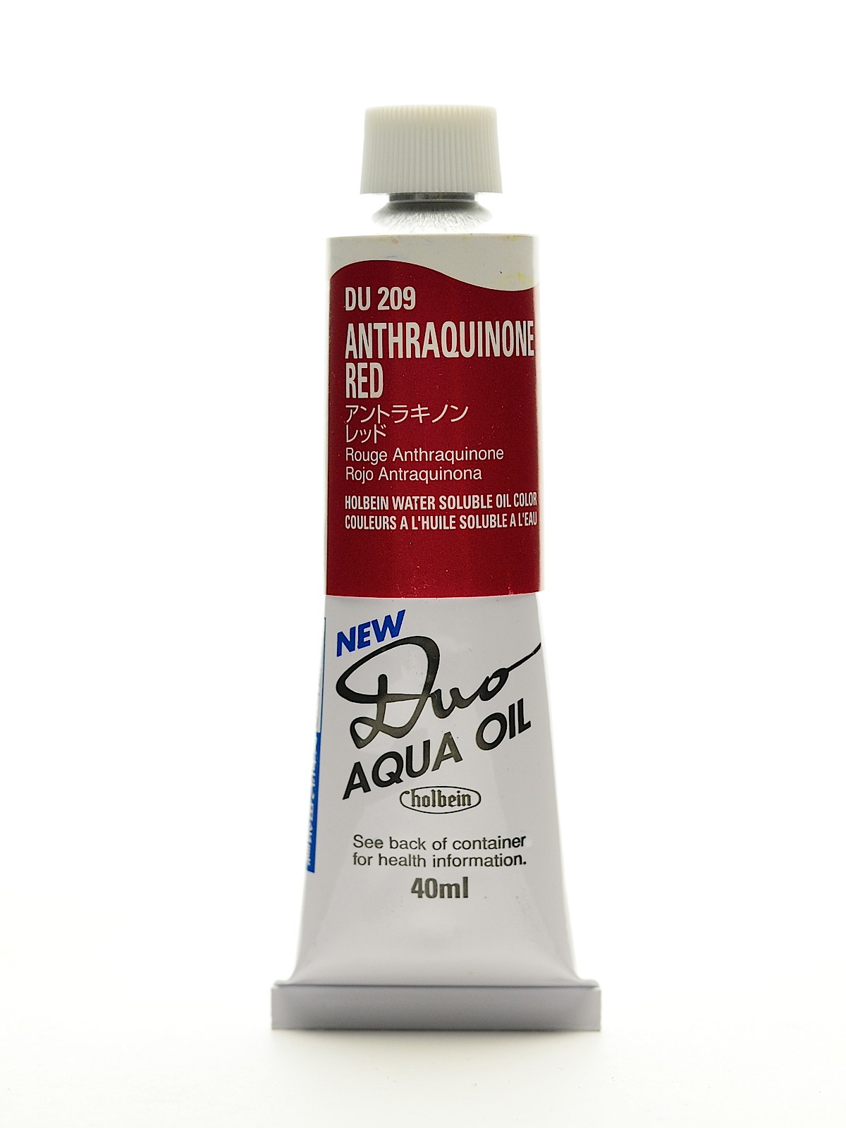 Duo Aqua Artist Oil Color anthraquinone red 40 ml