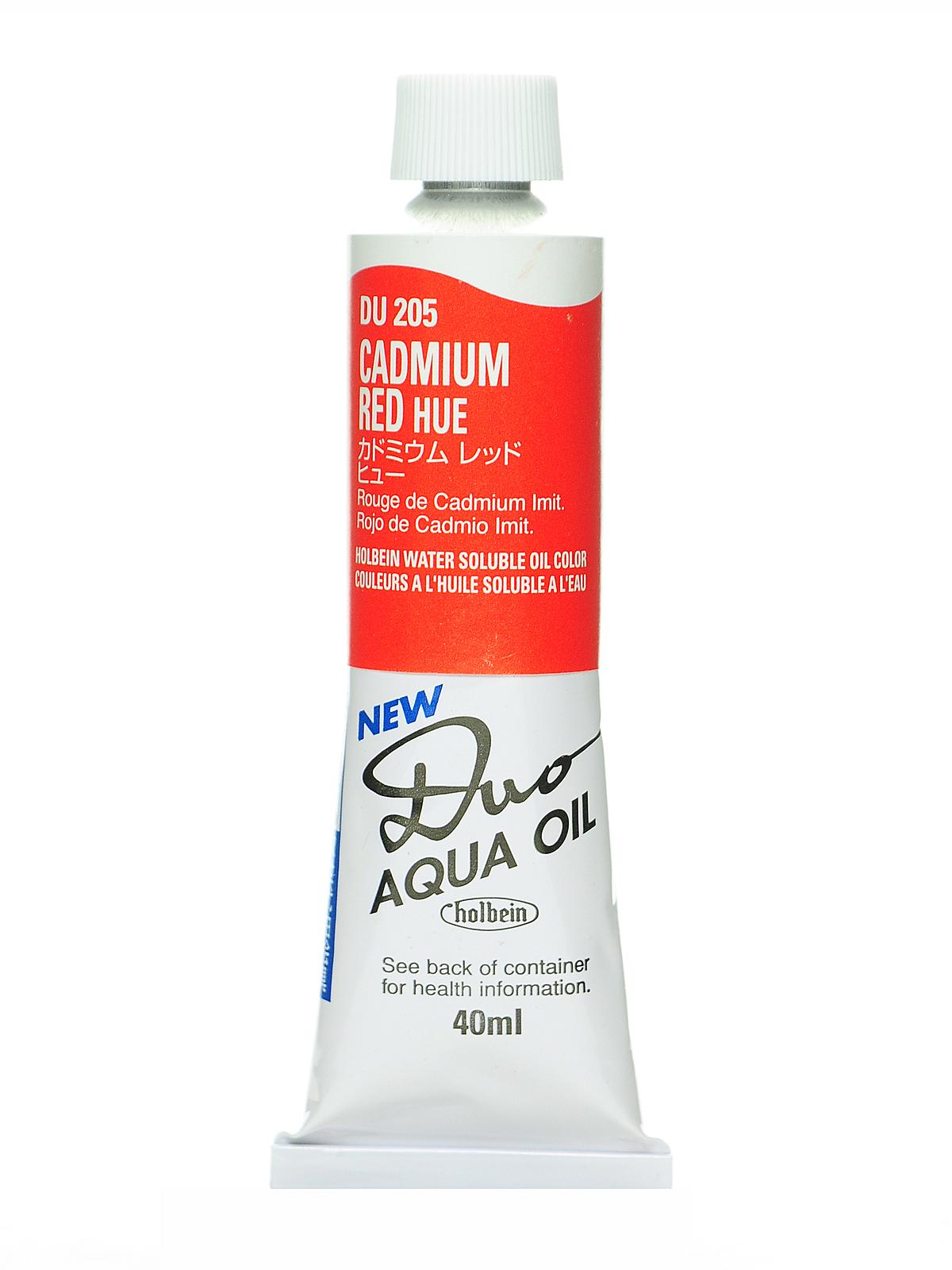 Duo Aqua Artist Oil Color cadmium red hue 40 ml
