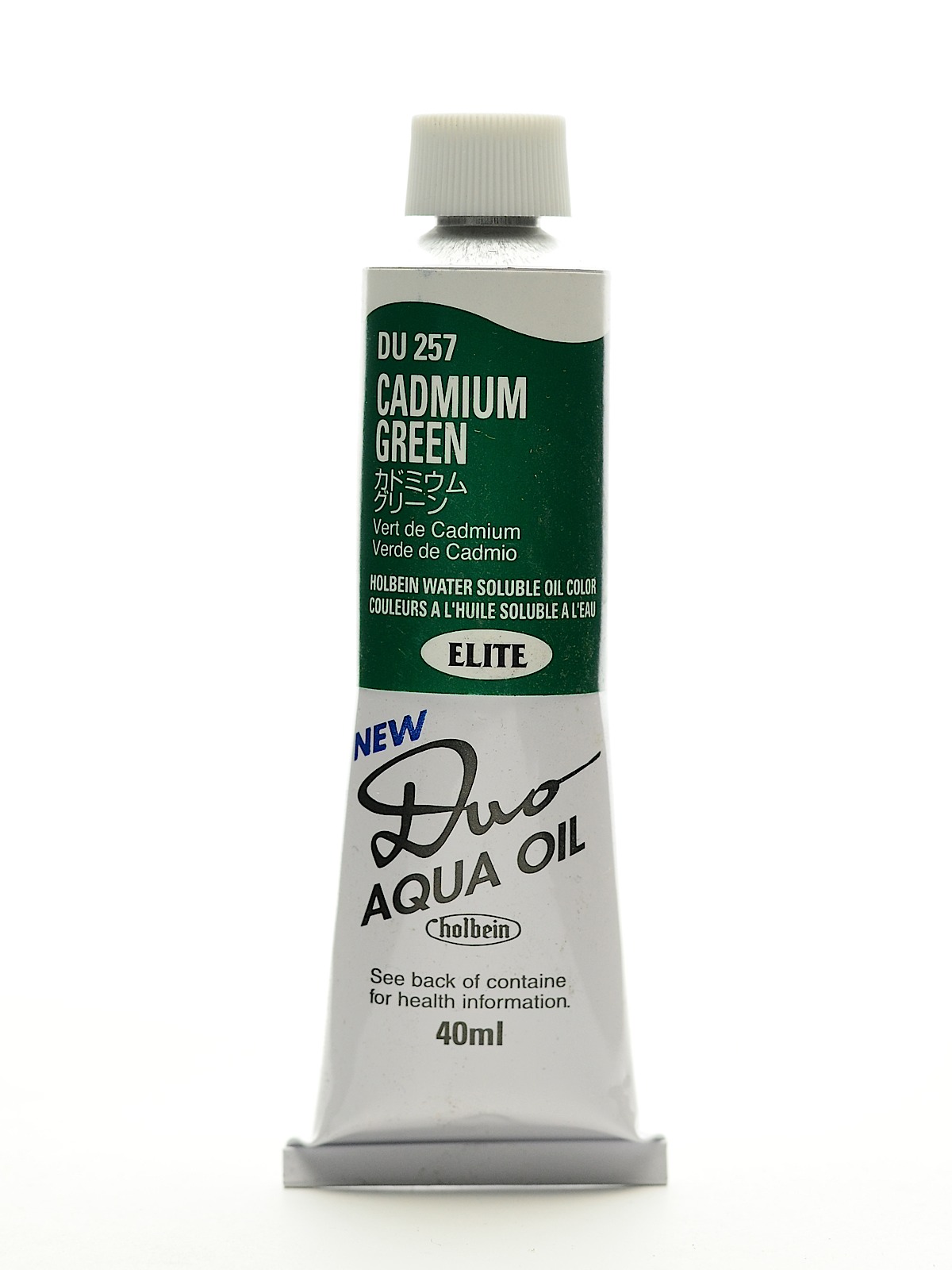 Duo Aqua Artist Oil Color Cadmium Green 40 Ml