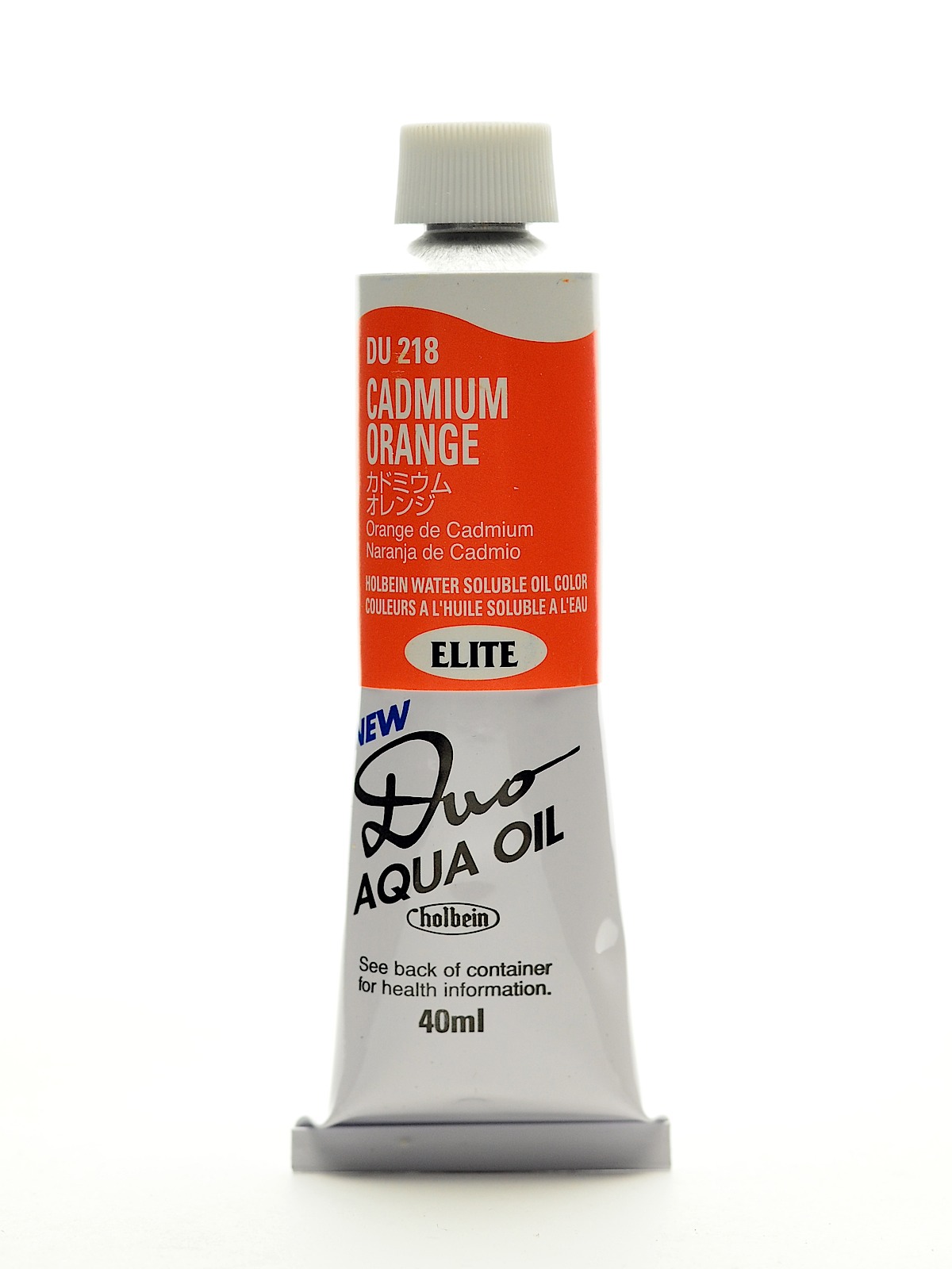 Duo Aqua Artist Oil Color cadmium orange 40 ml