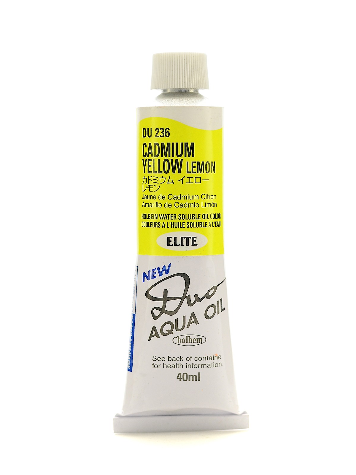 Duo Aqua Artist Oil Color Cadmium Yellow Lemon 40 Ml