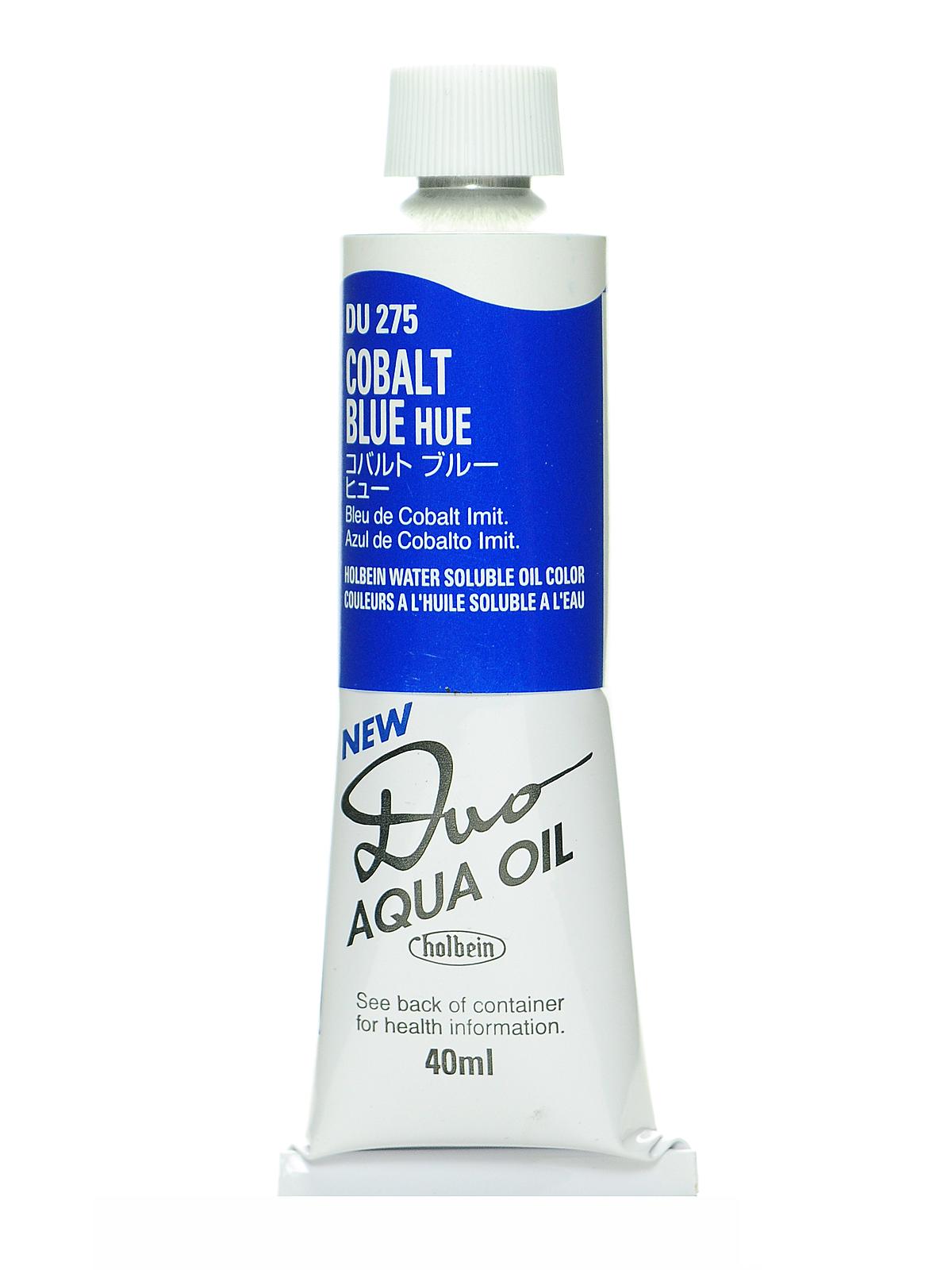 Duo Aqua Artist Oil Color Cobalt Blue Hue 40 Ml