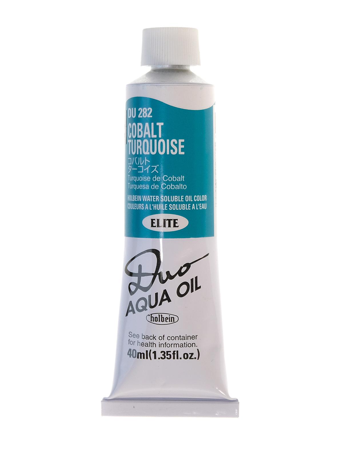 Duo Aqua Artist Oil Color cobalt turquoise 40 ml