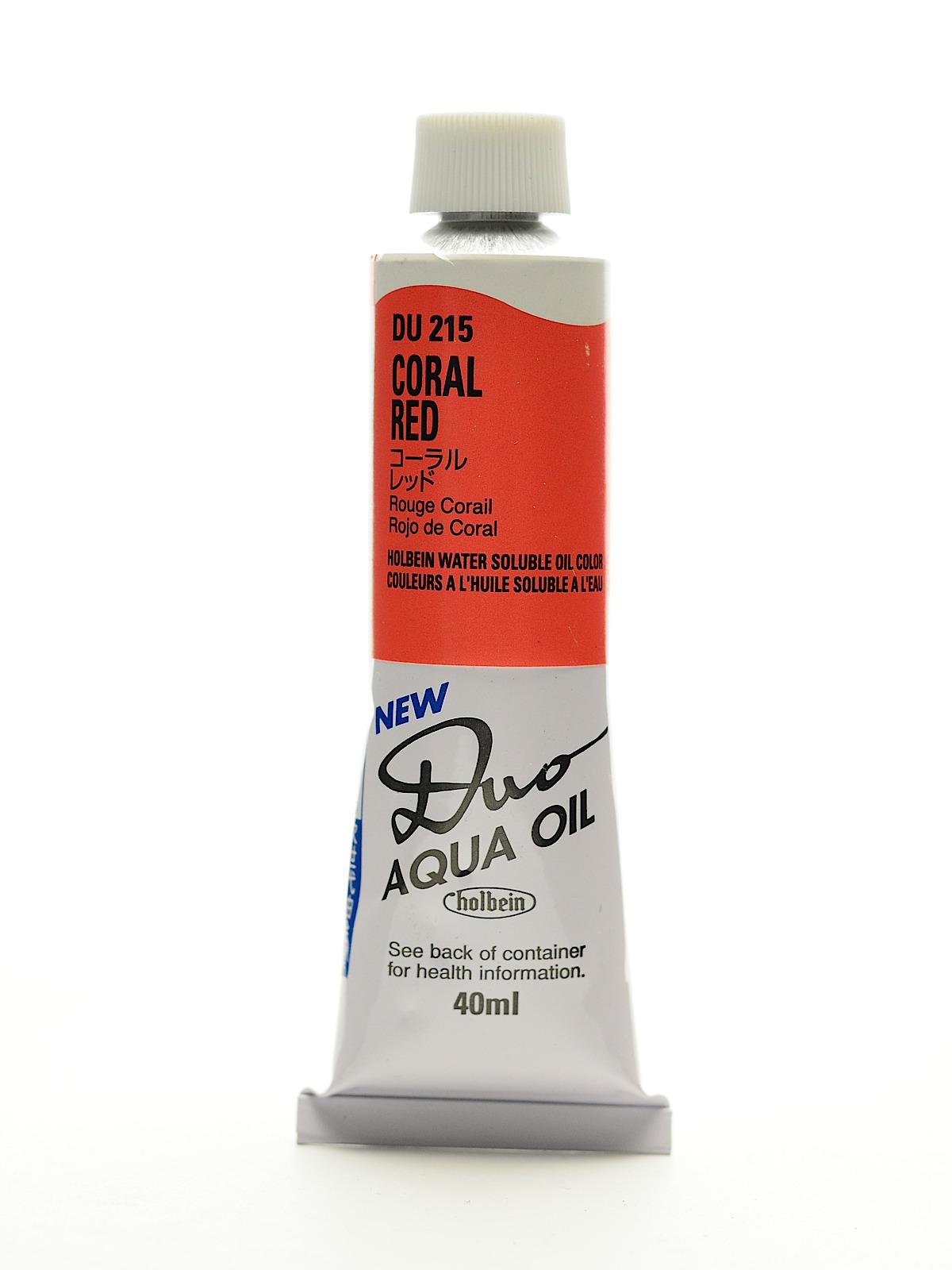 Duo Aqua Artist Oil Color coral red 40 ml