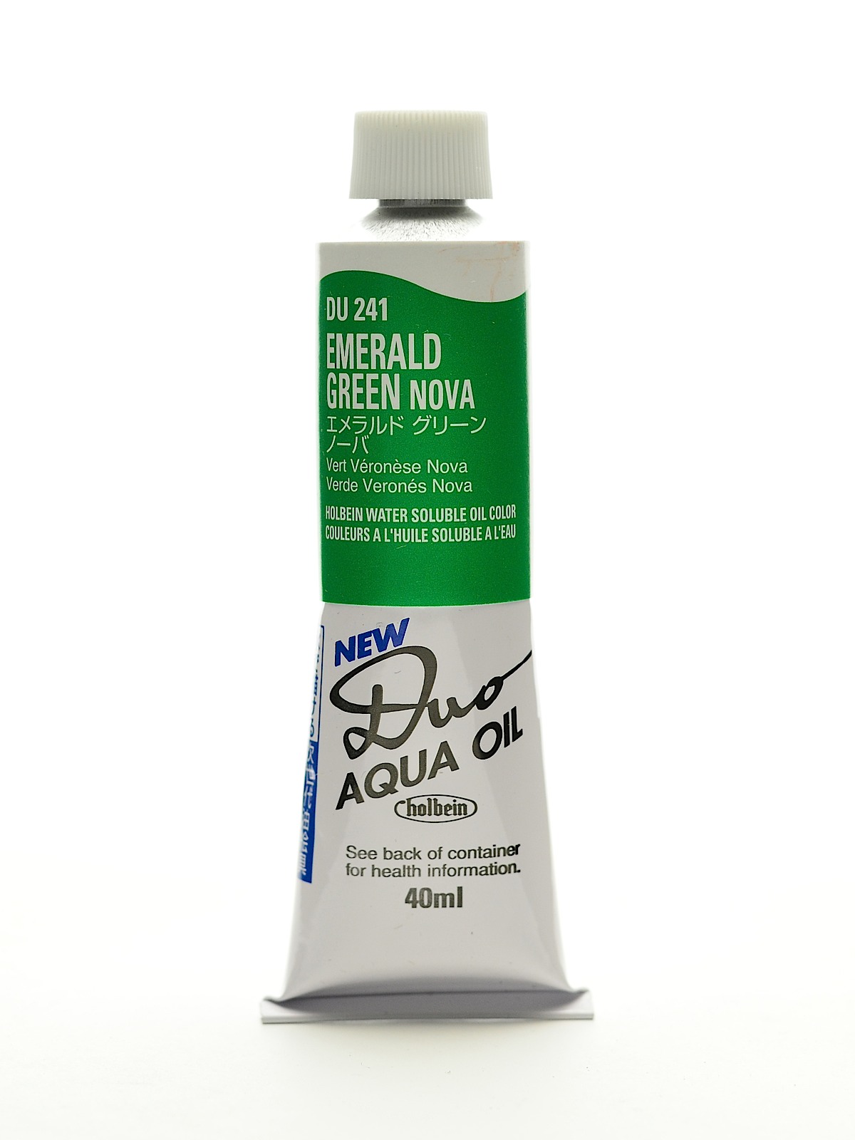 Duo Aqua Artist Oil Color emerald green nova 40 ml