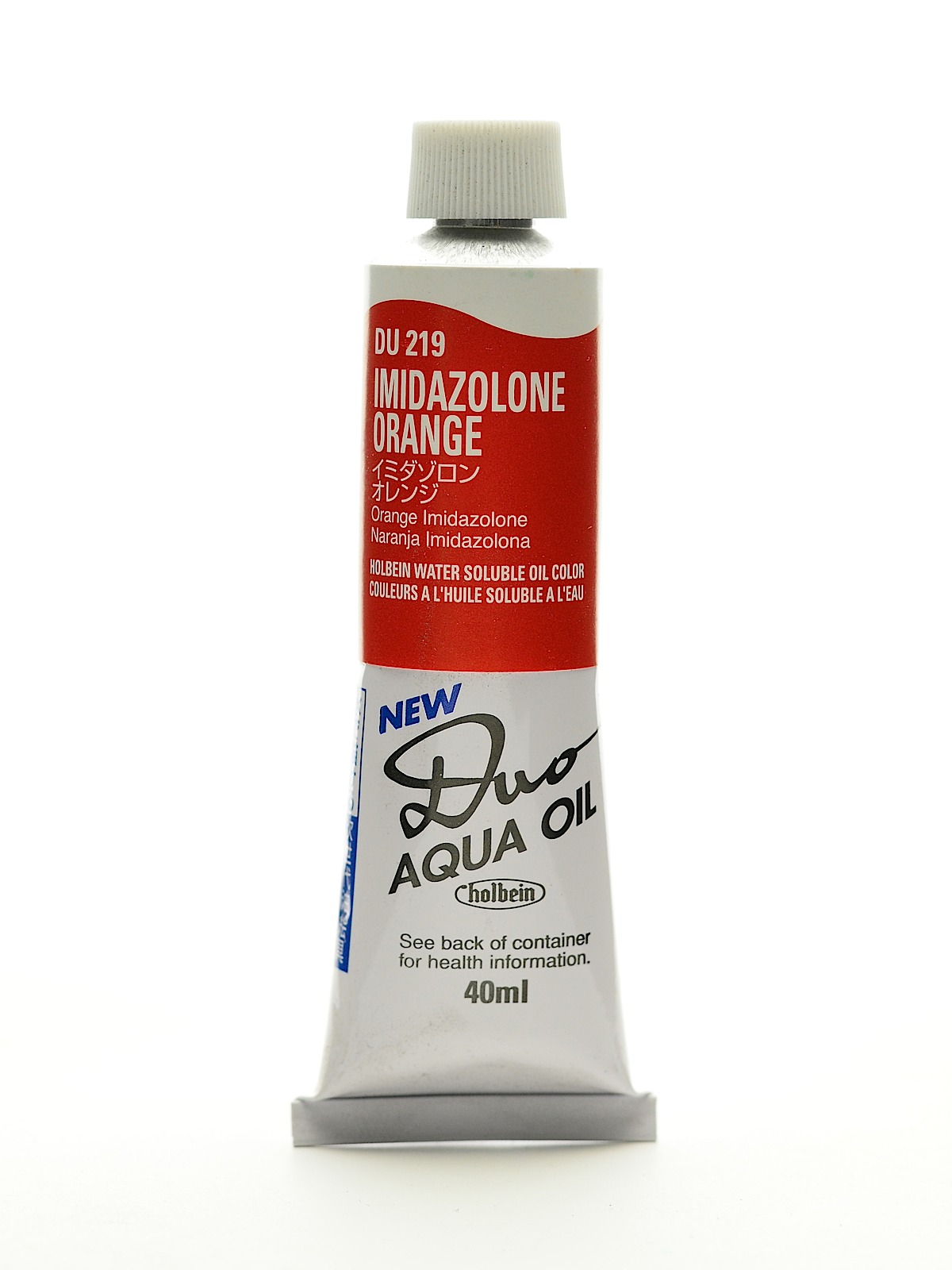 Duo Aqua Artist Oil Color Imidazolone Orange 40 Ml